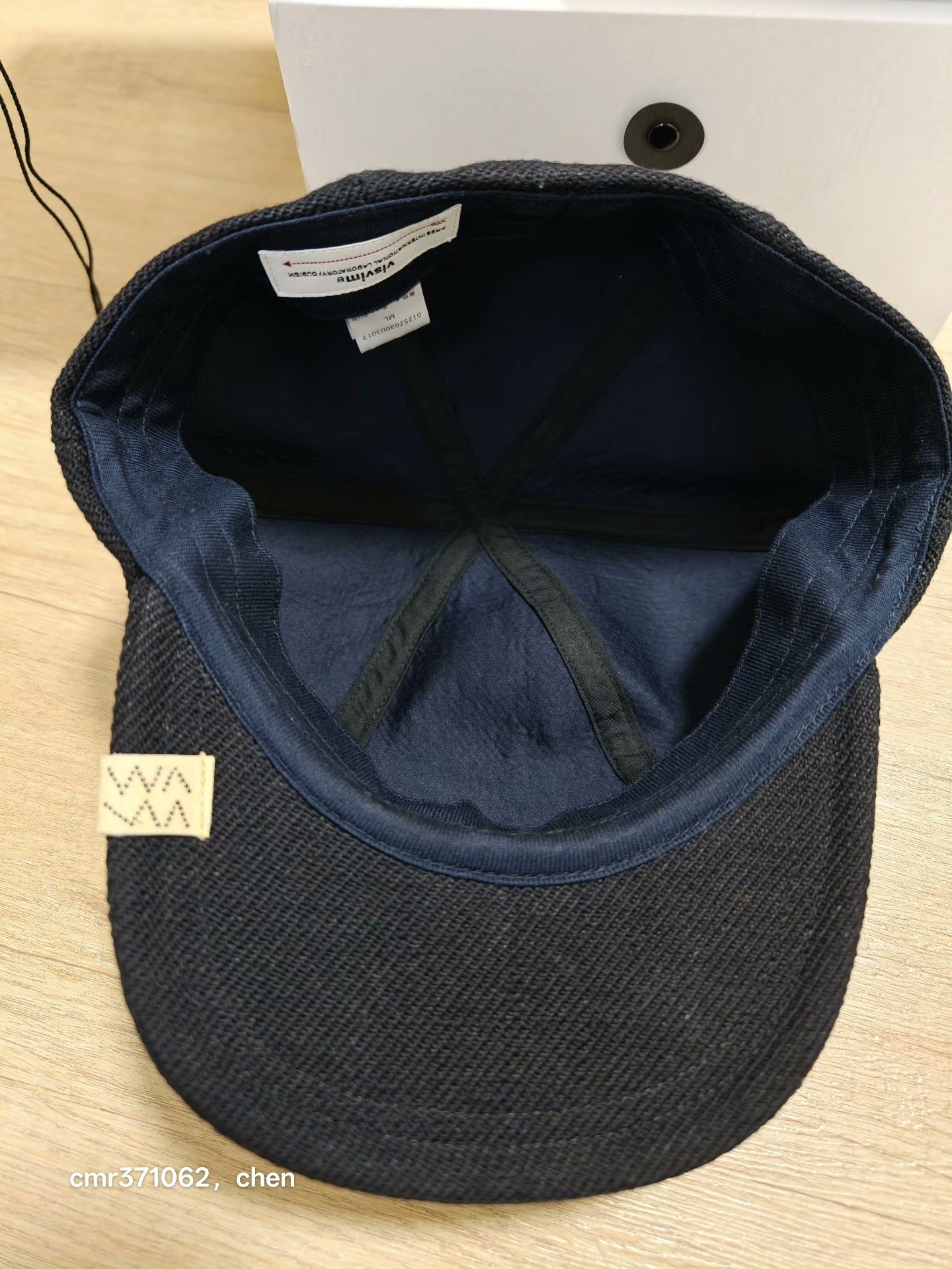 VISVIM 25AW HONUS CAP — label