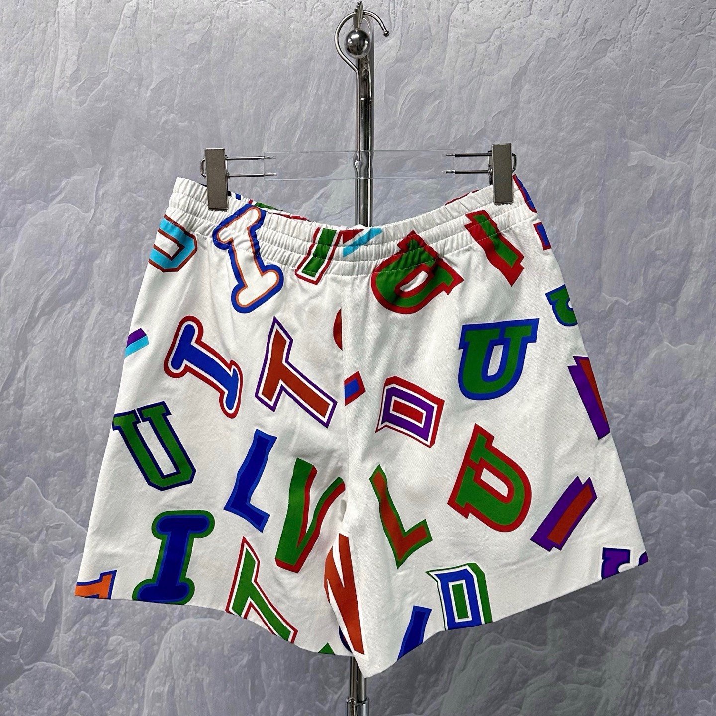 Louis Vuitton LV NBA Letter Print Shorts — back