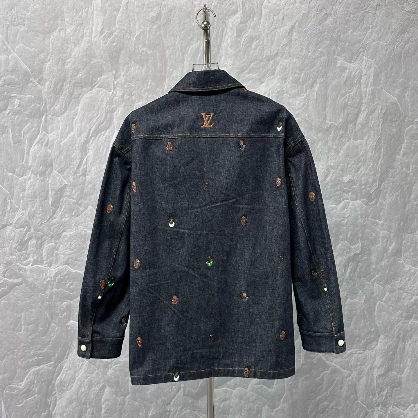 Louis Vuitton SS24 Pharrell Embroidered Jacket — back
