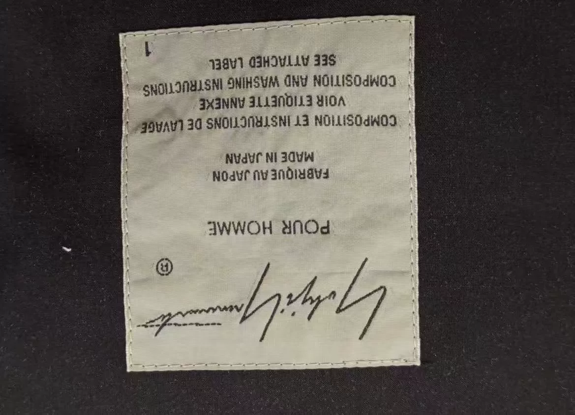 Yohji Yamamoto 19ss Oil Painting Cloak — back