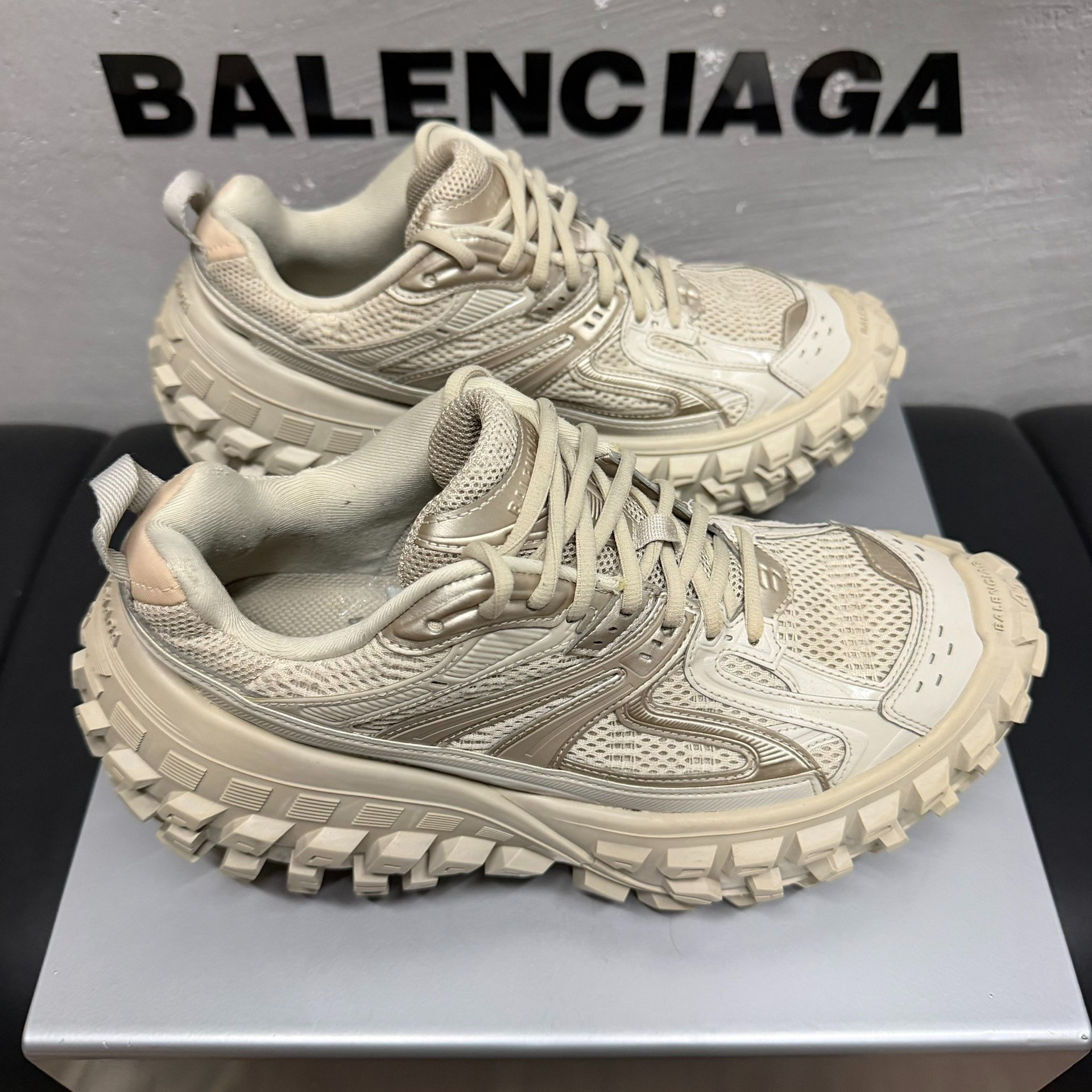 Balenciaga Defender Sneakers Size 41 — back