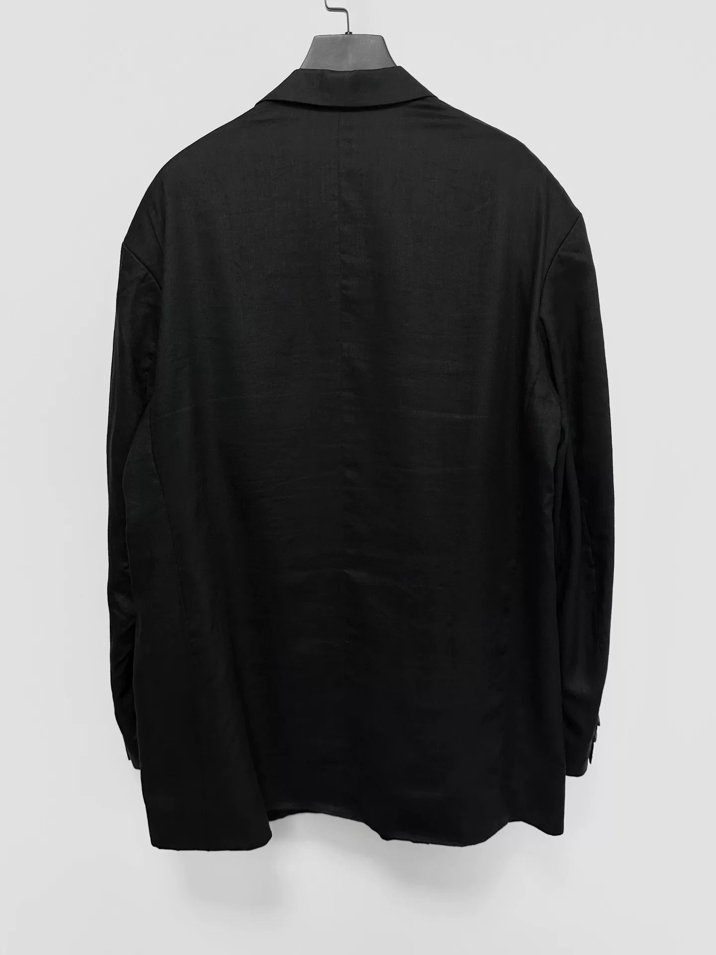 Yohji Yamamoto 98SS Flower Embroidery Linen Coat — detail