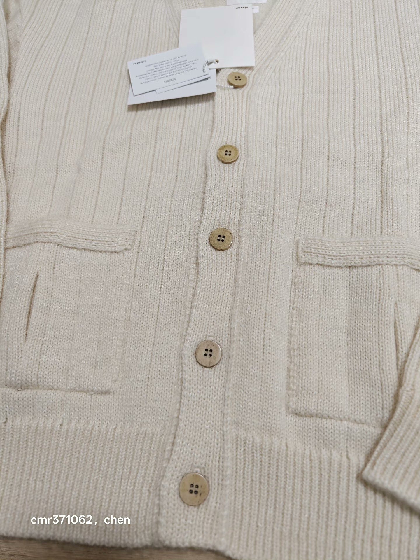 VISVIM 25SS KNIT CARDIGAN — front