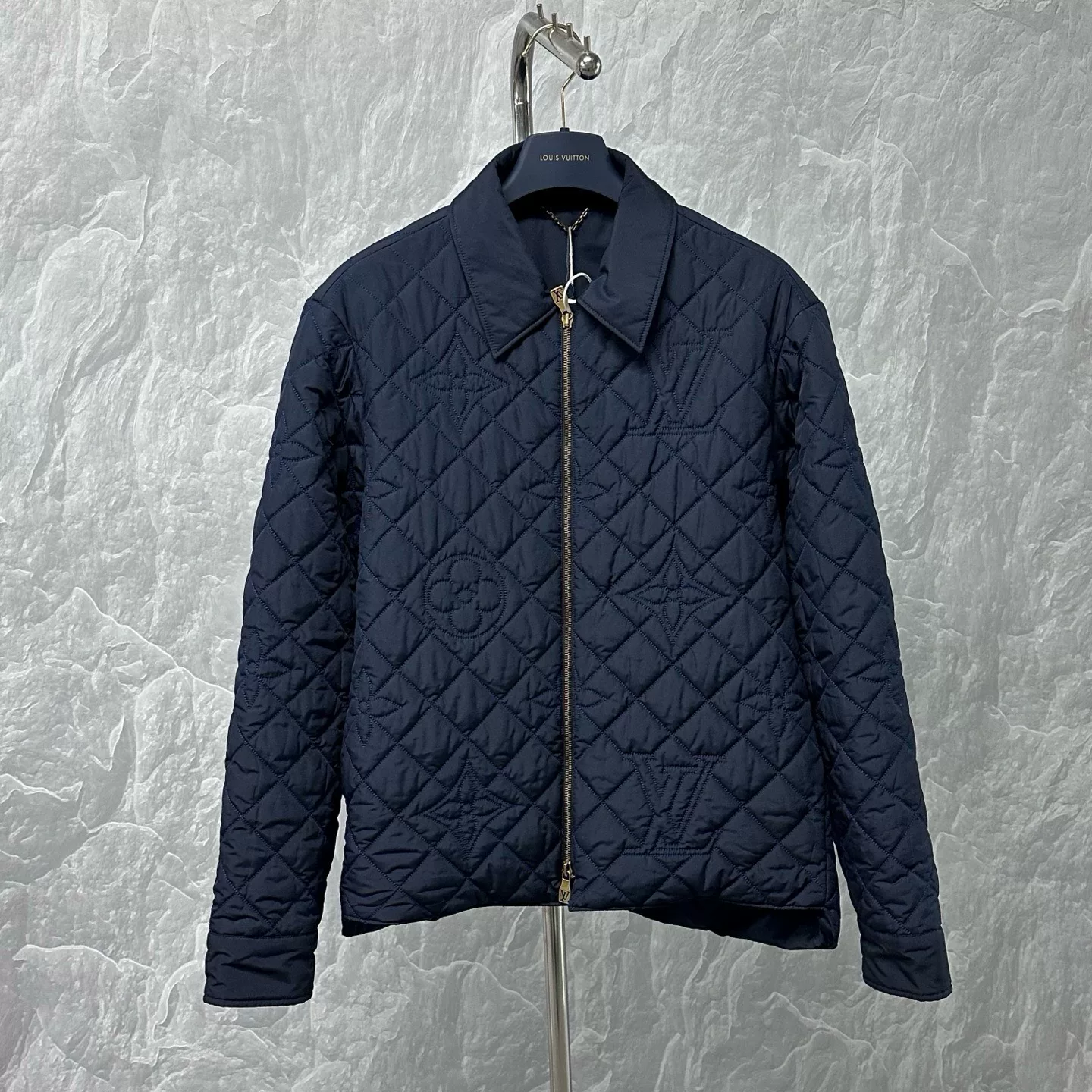 Louis Vuitton SS26 Quilted Jacket — front