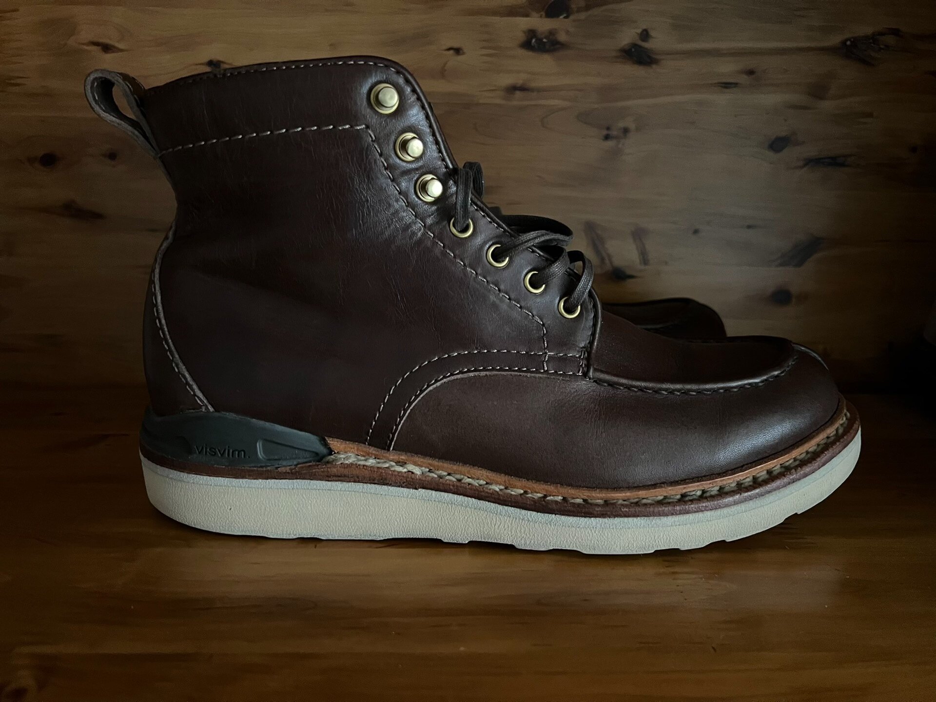 visvim Armiger Folk 2012 British Leather — label