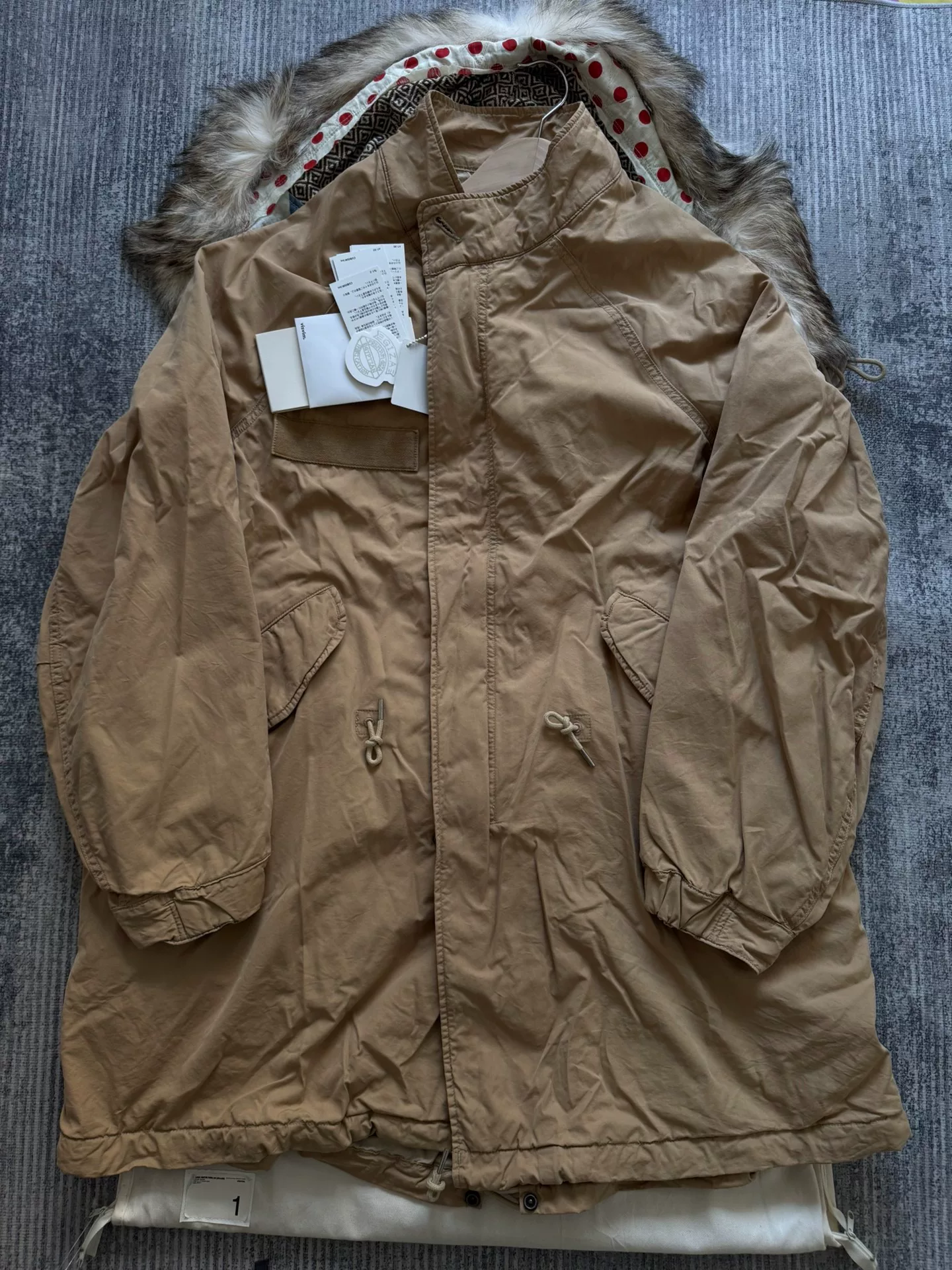 VISVIM 19SS SIX-FIVE FISHTAIL PARKA HD