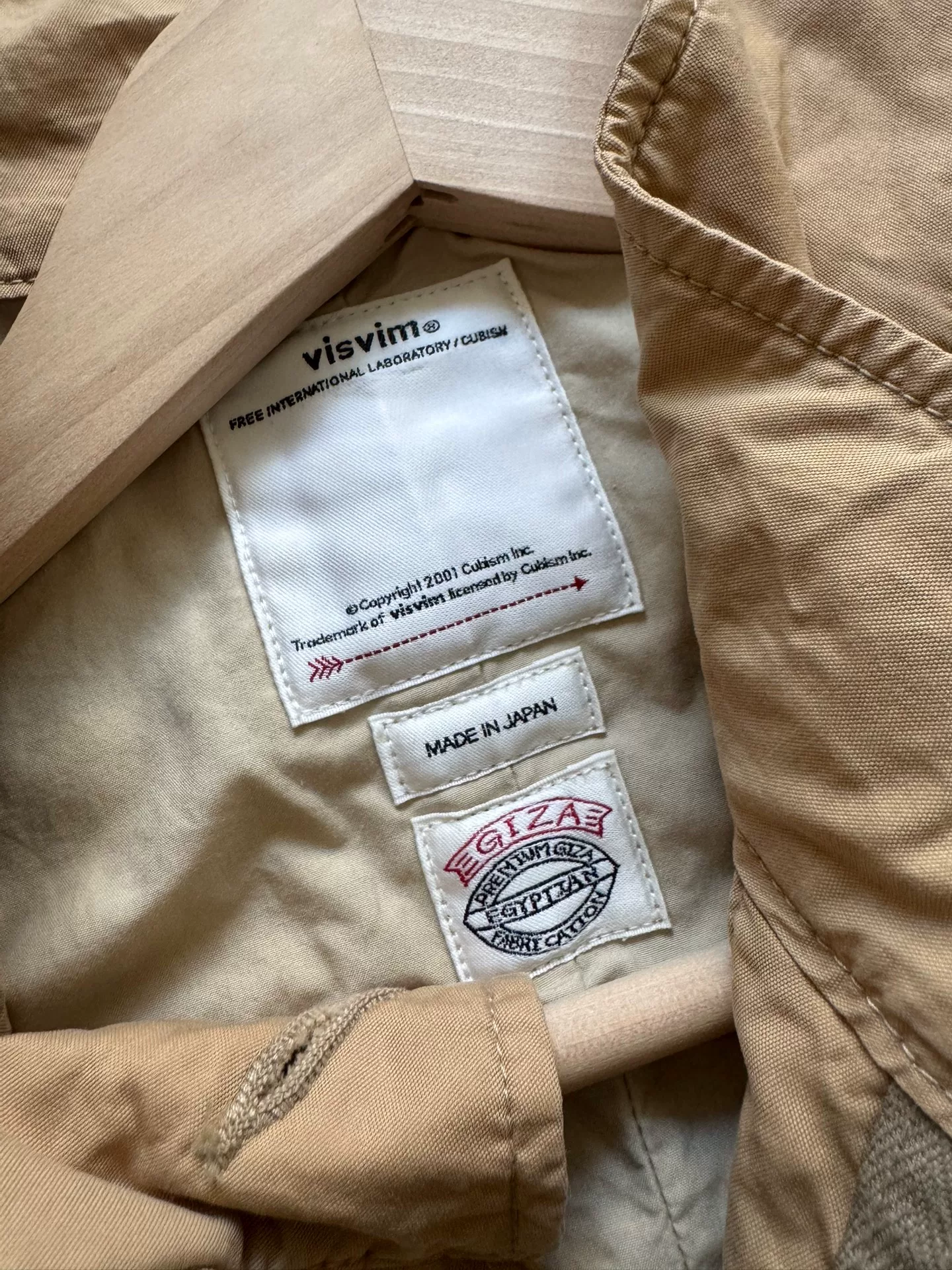 VISVIM 19SS SIX-FIVE FISHTAIL PARKA HD — detail
