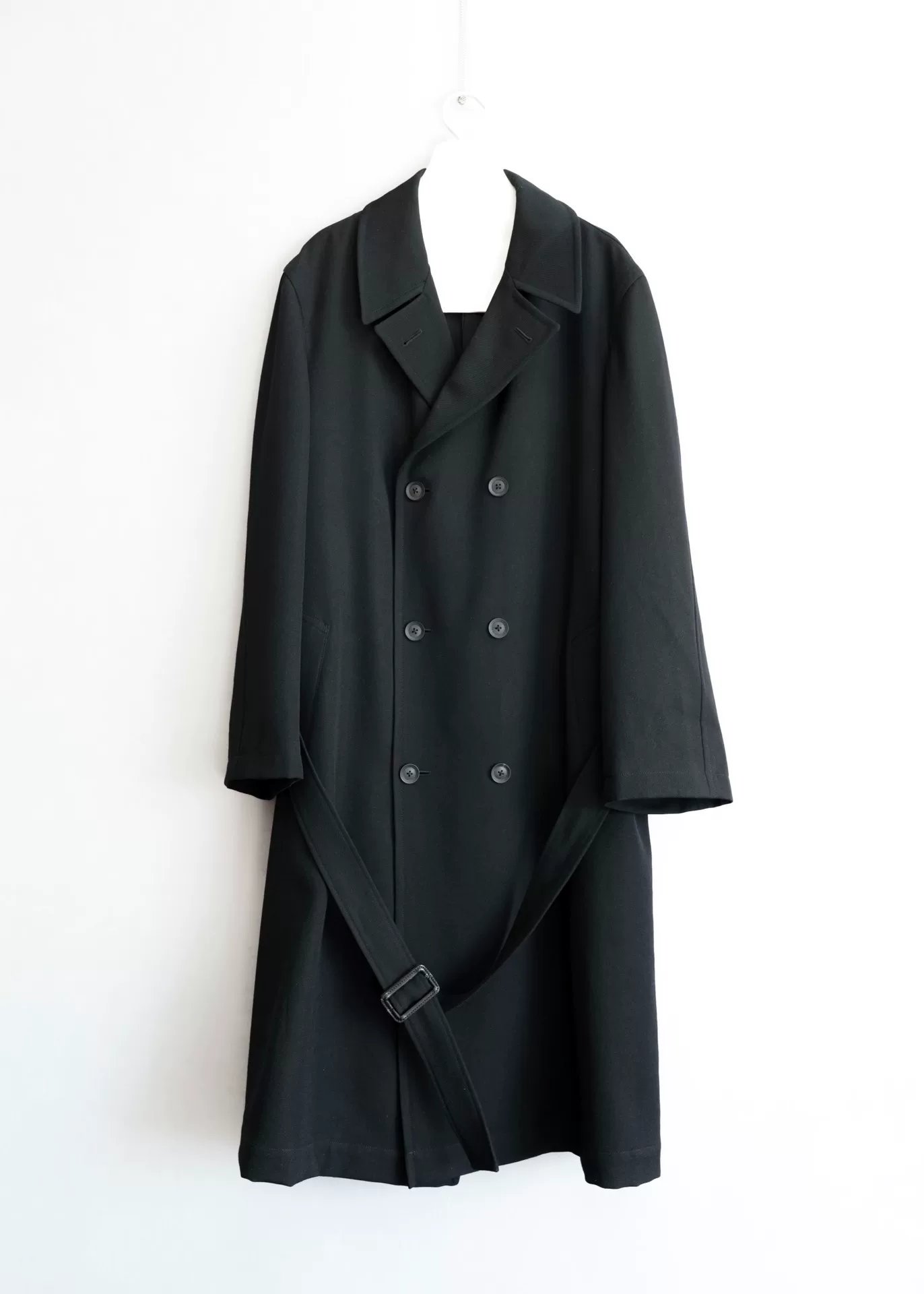 Yohji Yamamoto 20AW 8-Button Double-Breasted Coat