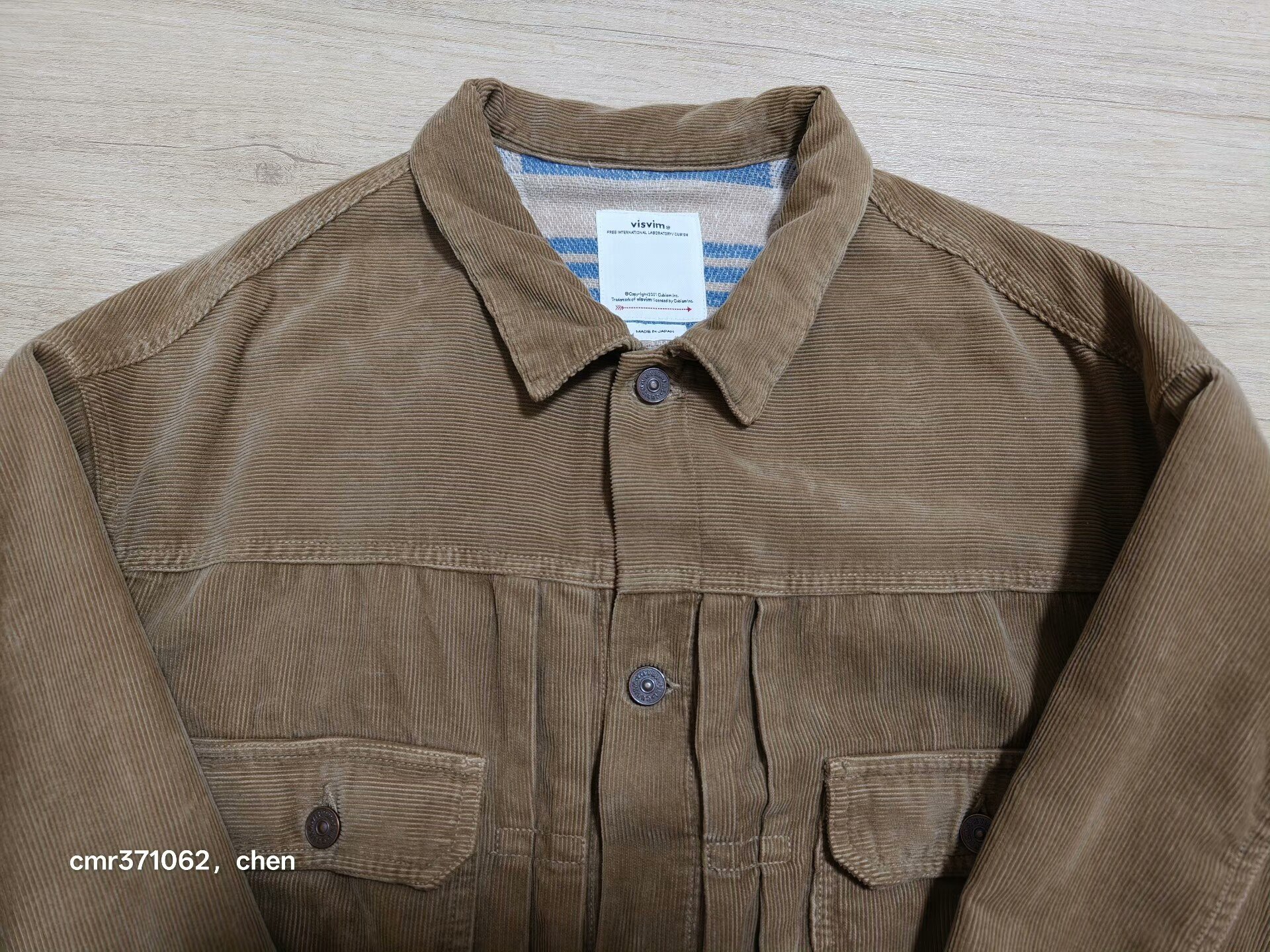 VISVIM 23AW SPOT 101XX JKT — front