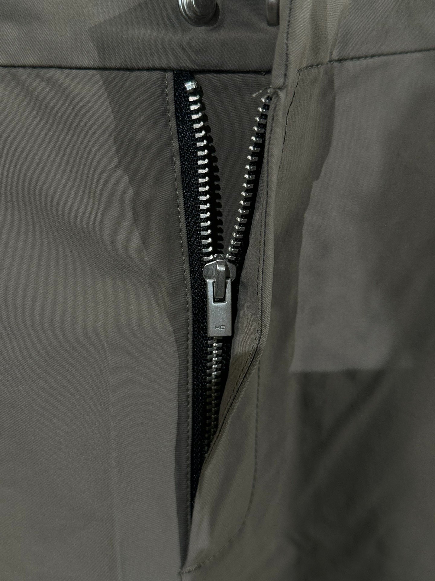 Heliot Emli Padded Nylon Pants — label