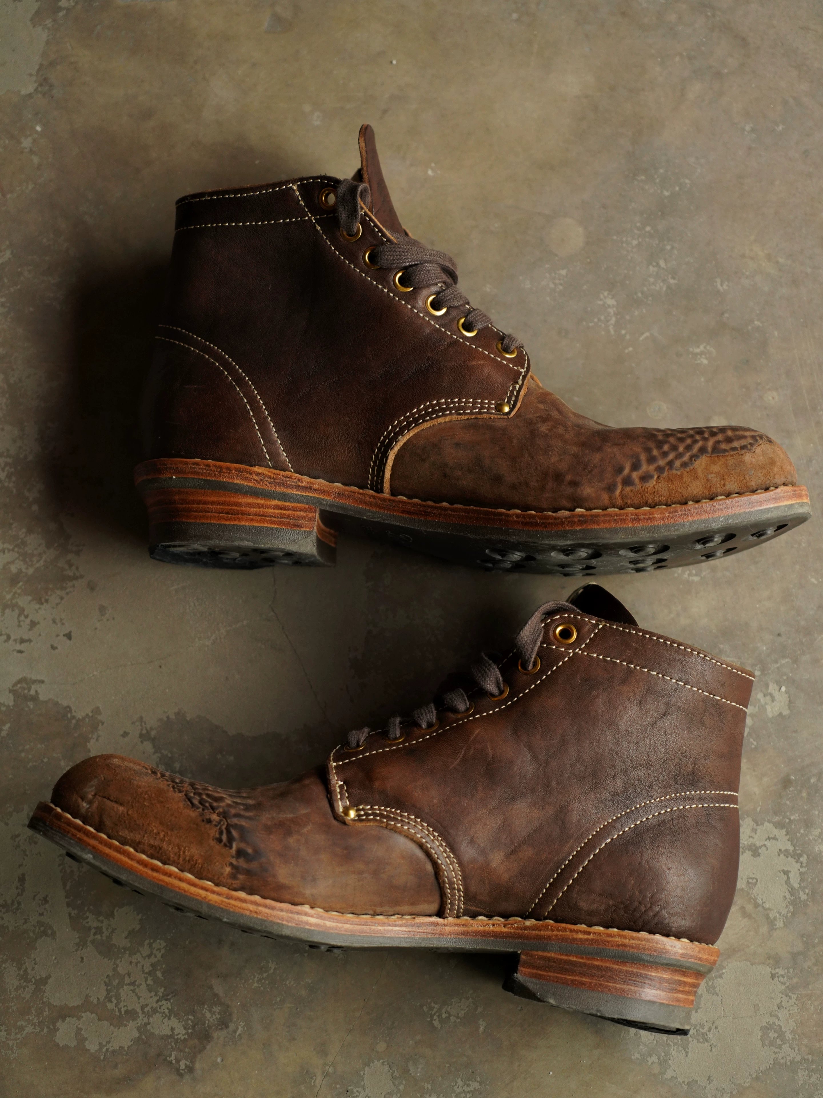 VISVIM 22AW Brigadier Boots Folk