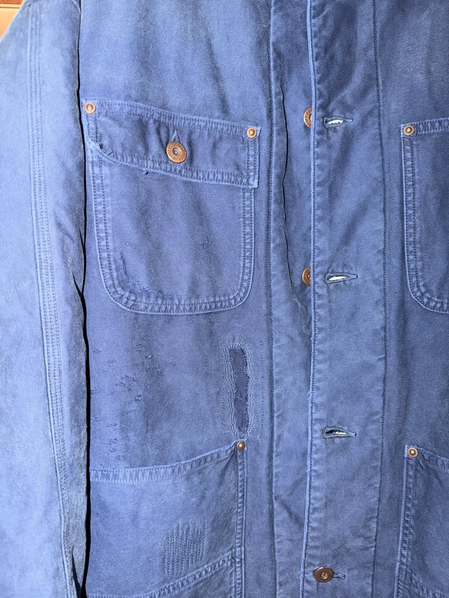 VISVIM ICT MACRAY COVERALL CRASH — back