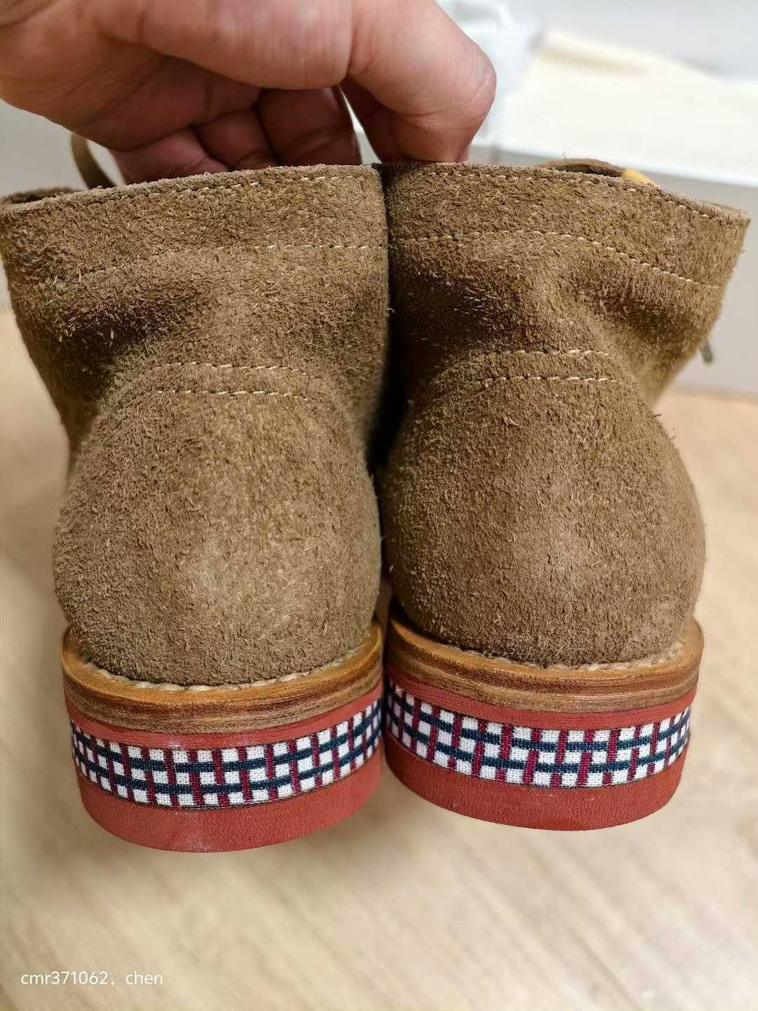 visvim 17ss Brigadier Boots Mid-Folk — label