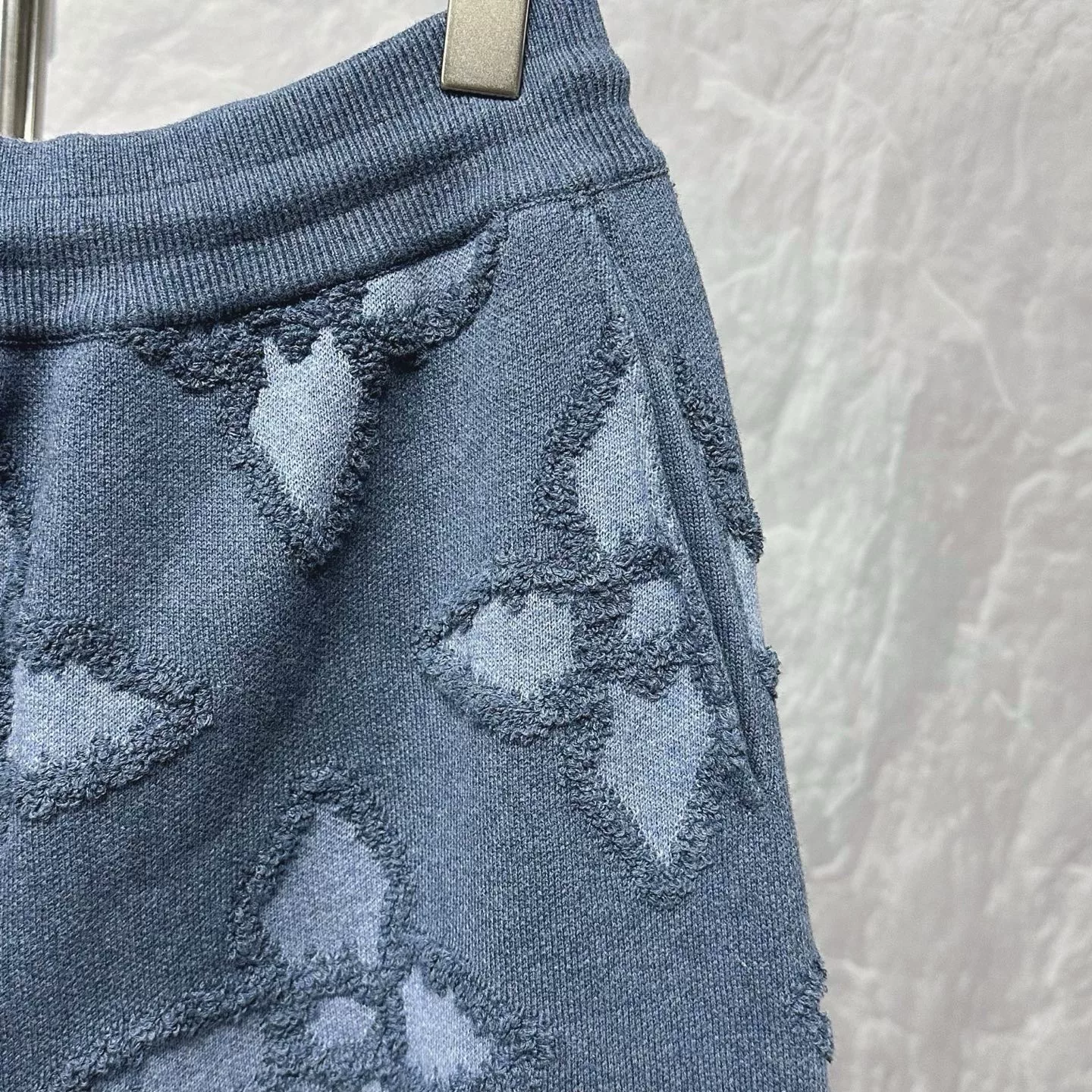 Louis Vuitton Clover Jacquard Drawstring Shorts — detail