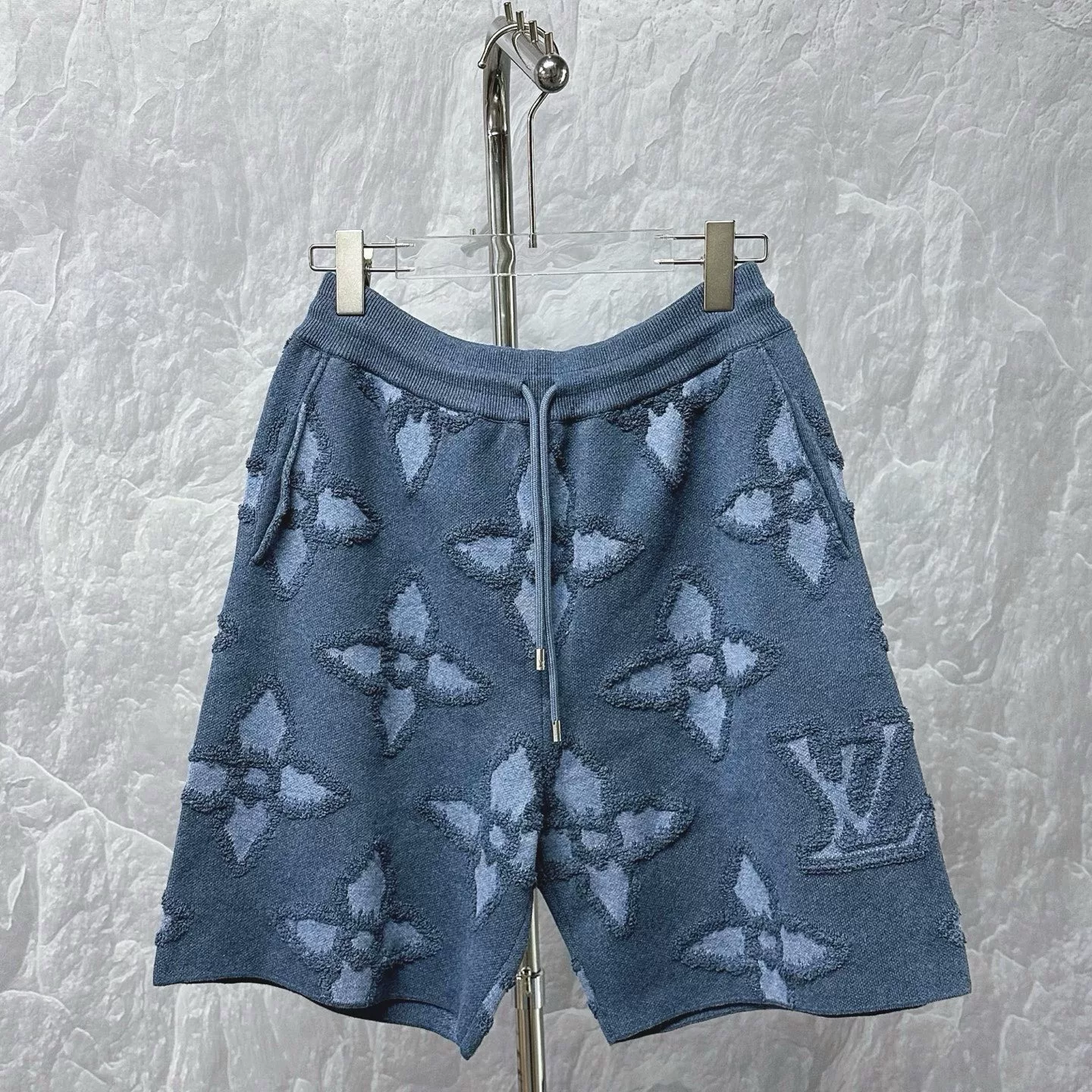 Louis Vuitton Clover Jacquard Drawstring Shorts