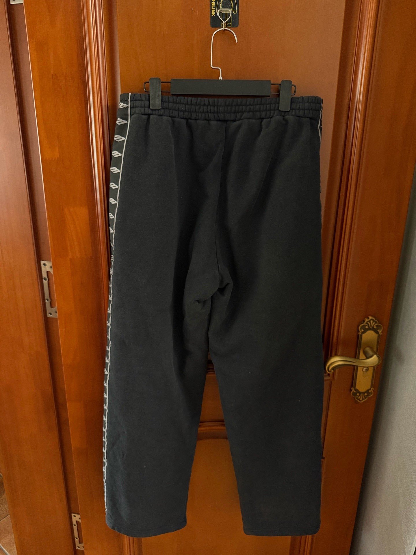 Balenciaga 3M Logo Tape Track Pants — front