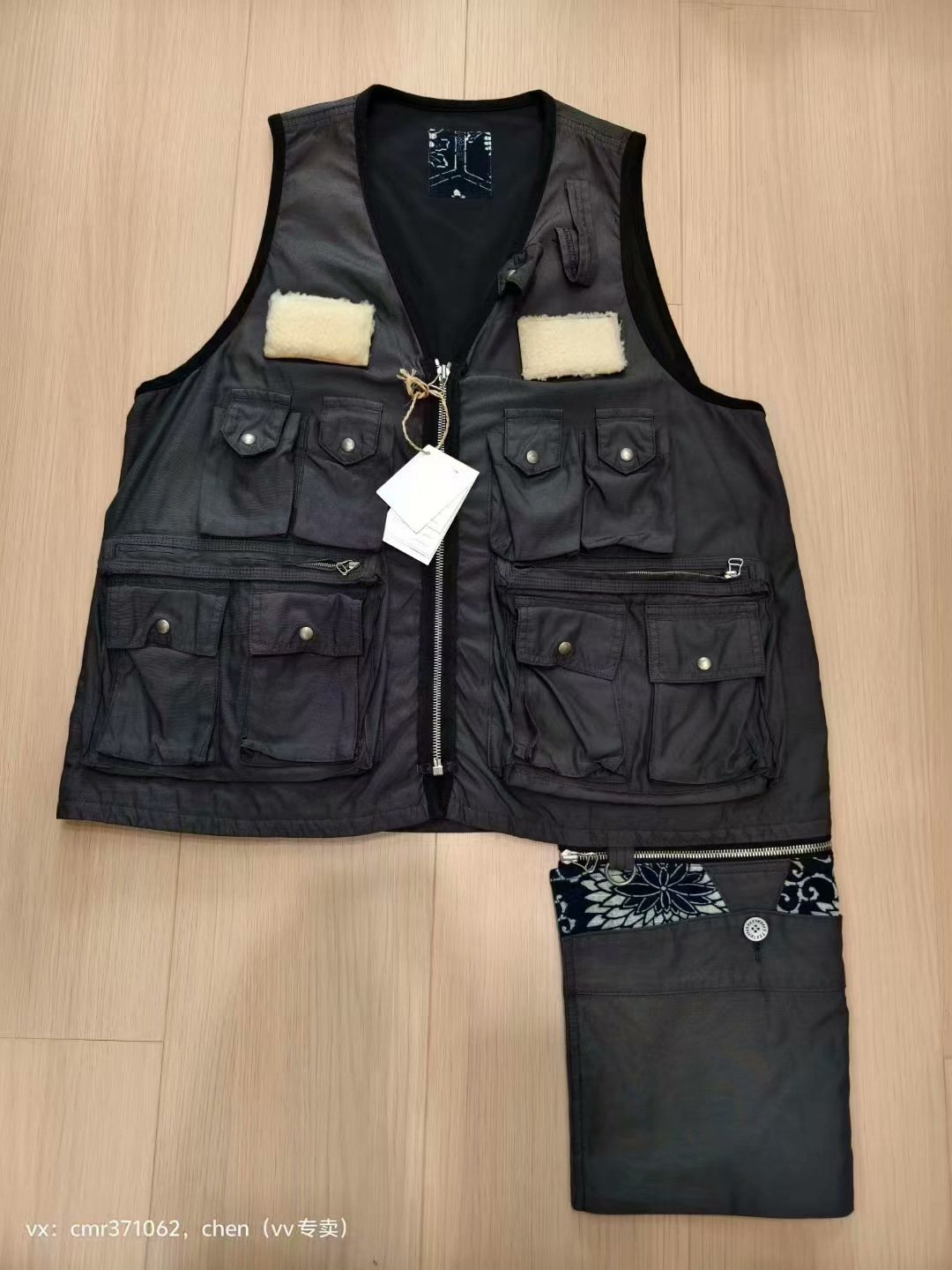 visvim 20 ict fisherman vest
