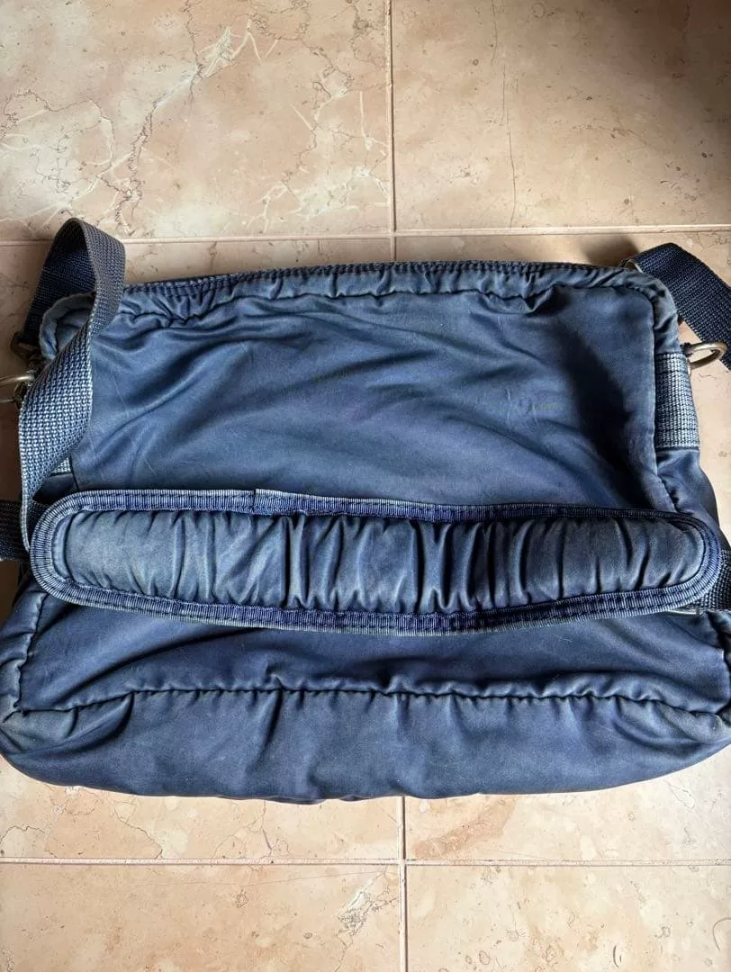 Porter Classic SuperNylon Crossbody Bag — detail