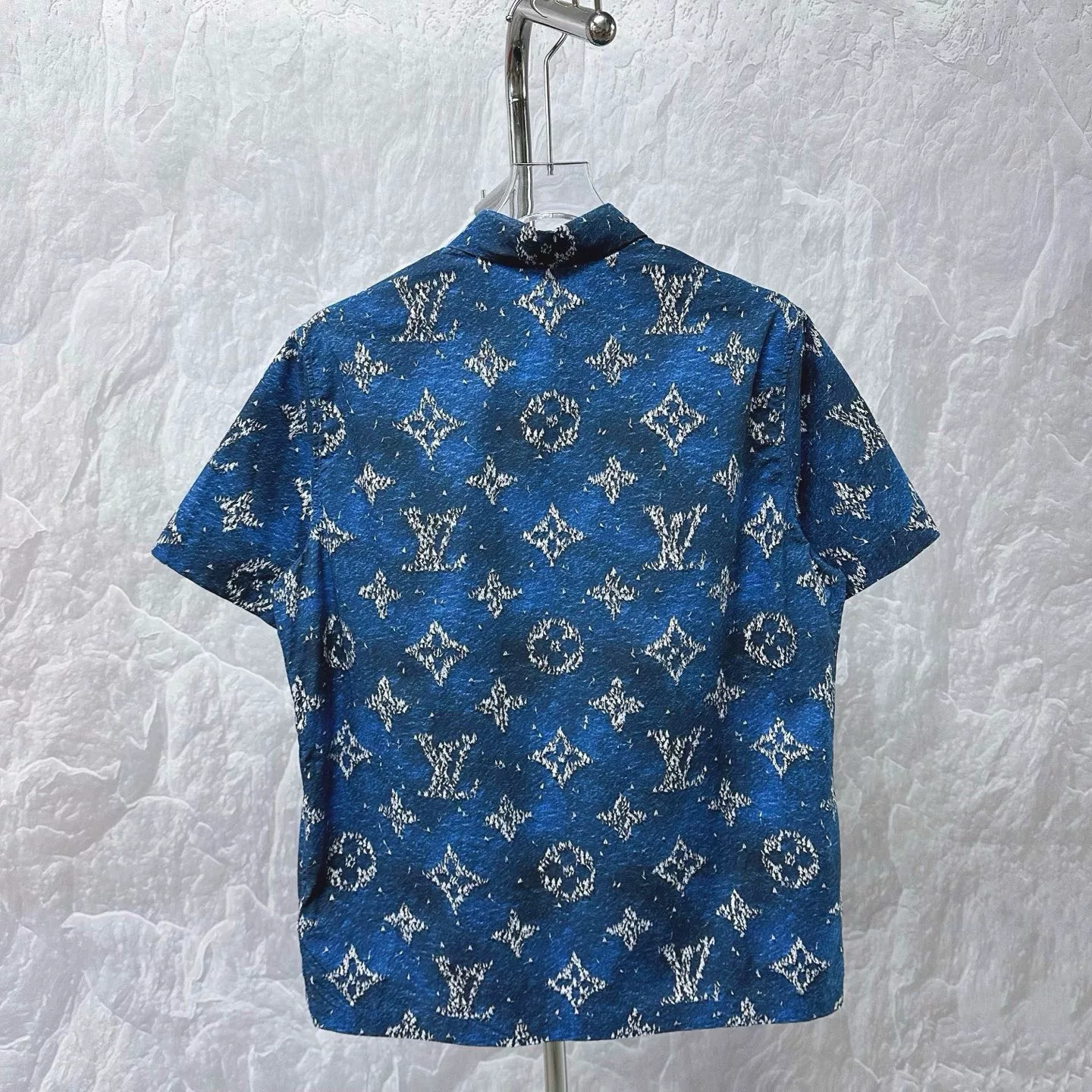 Louis Vuitton FW25 Sailboat Monogram Short Sleeve Shirt — back