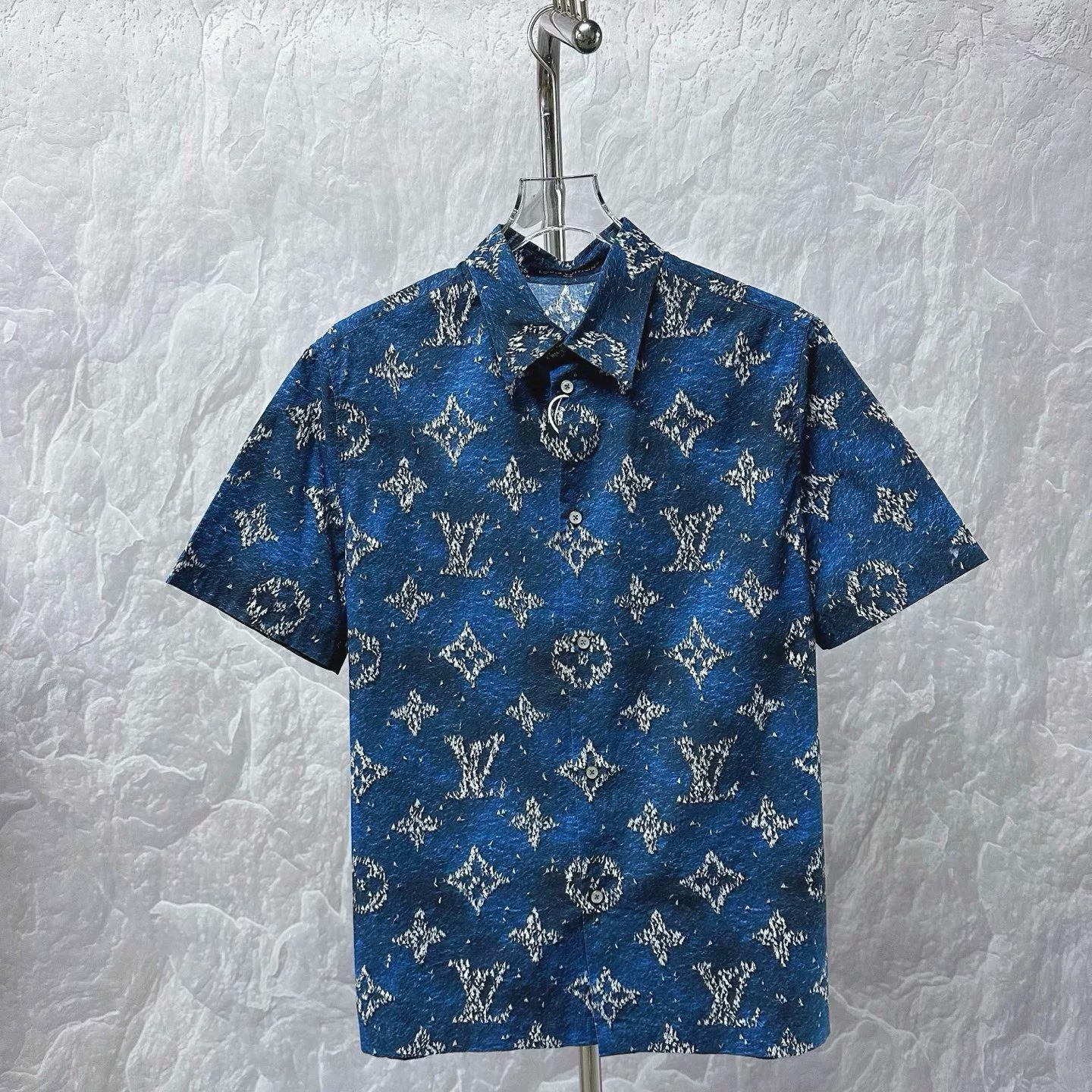 Louis Vuitton FW25 Sailboat Monogram Short Sleeve Shirt