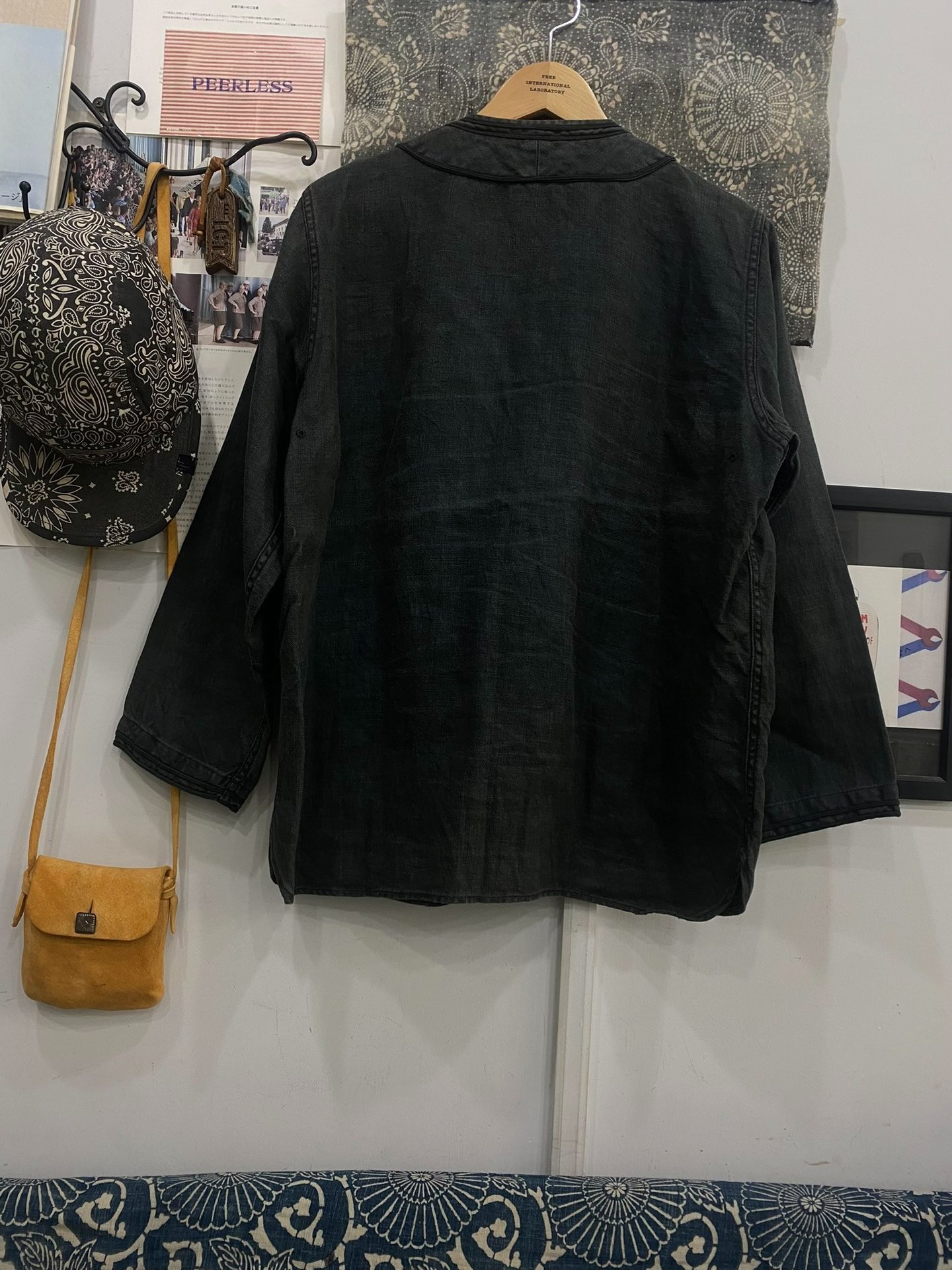 visvim 17ss ICT Dugout Shirt N.D — front