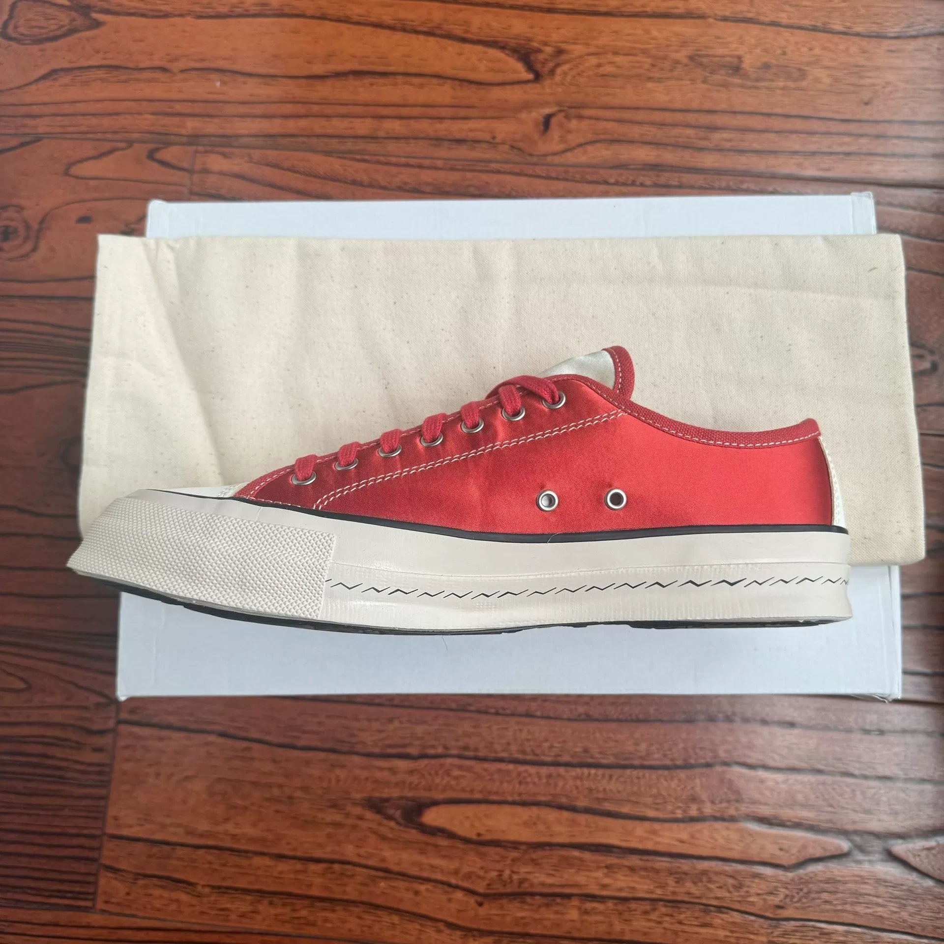Visvim 23AW Skagway Lo Canvas Sneakers — back
