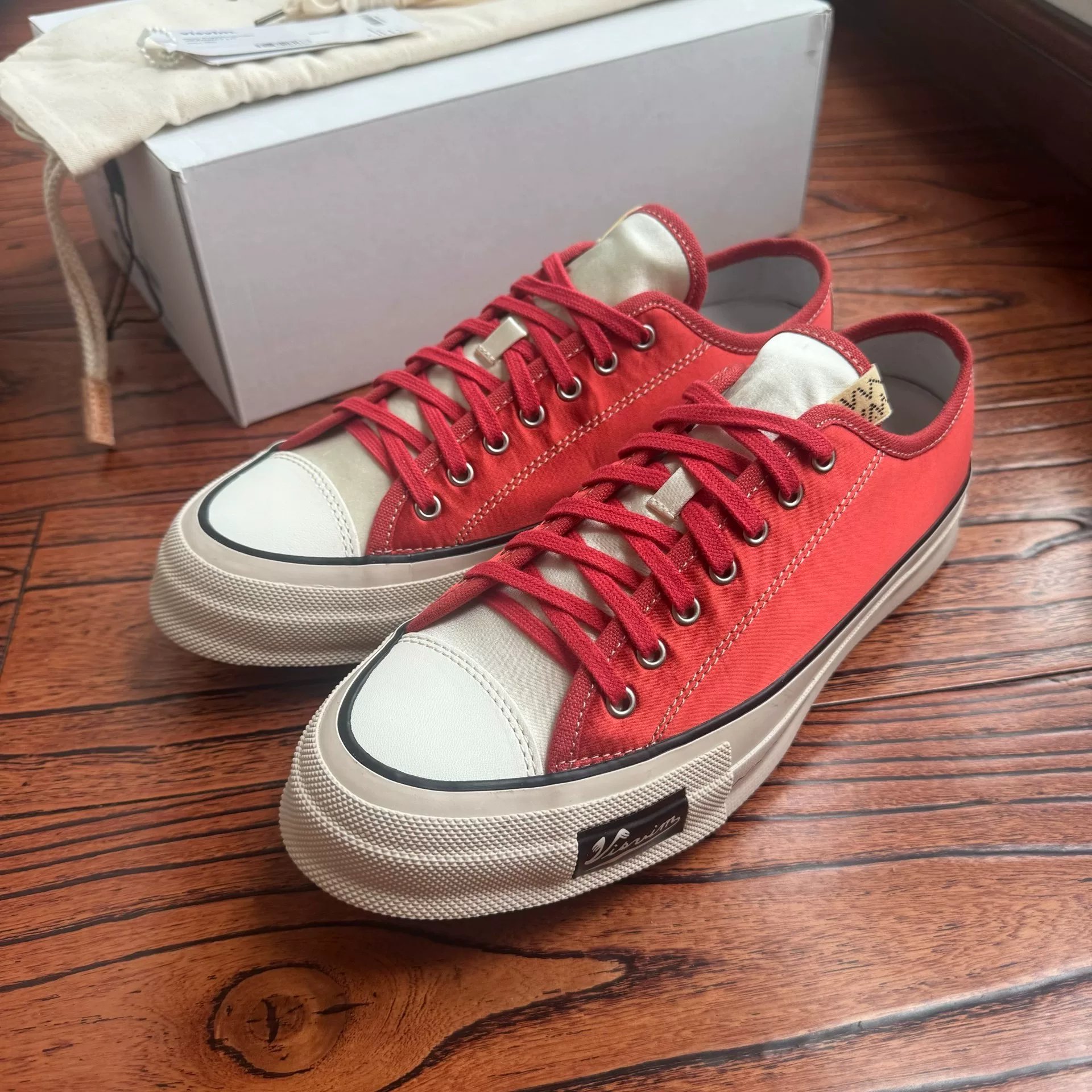 Visvim 23AW Skagway Lo Canvas Sneakers