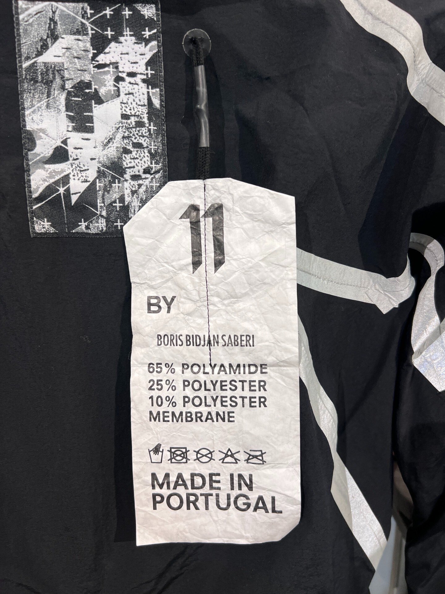 Boris Bidjan Saberi 11by bbs J2B 3M Jacket — back