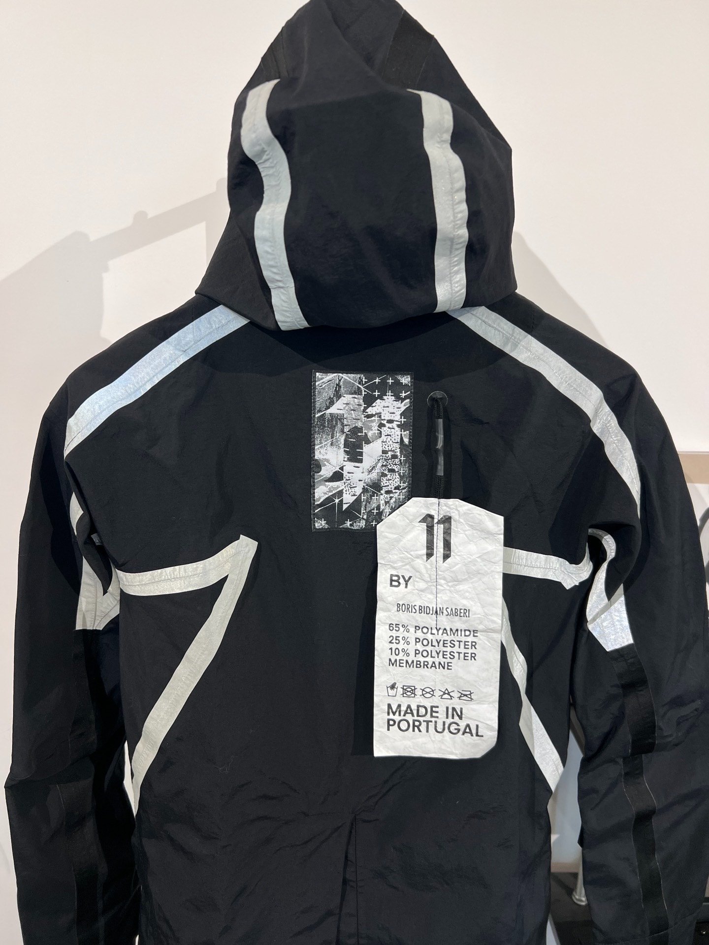 Boris Bidjan Saberi 11by bbs J2B 3M Jacket — detail