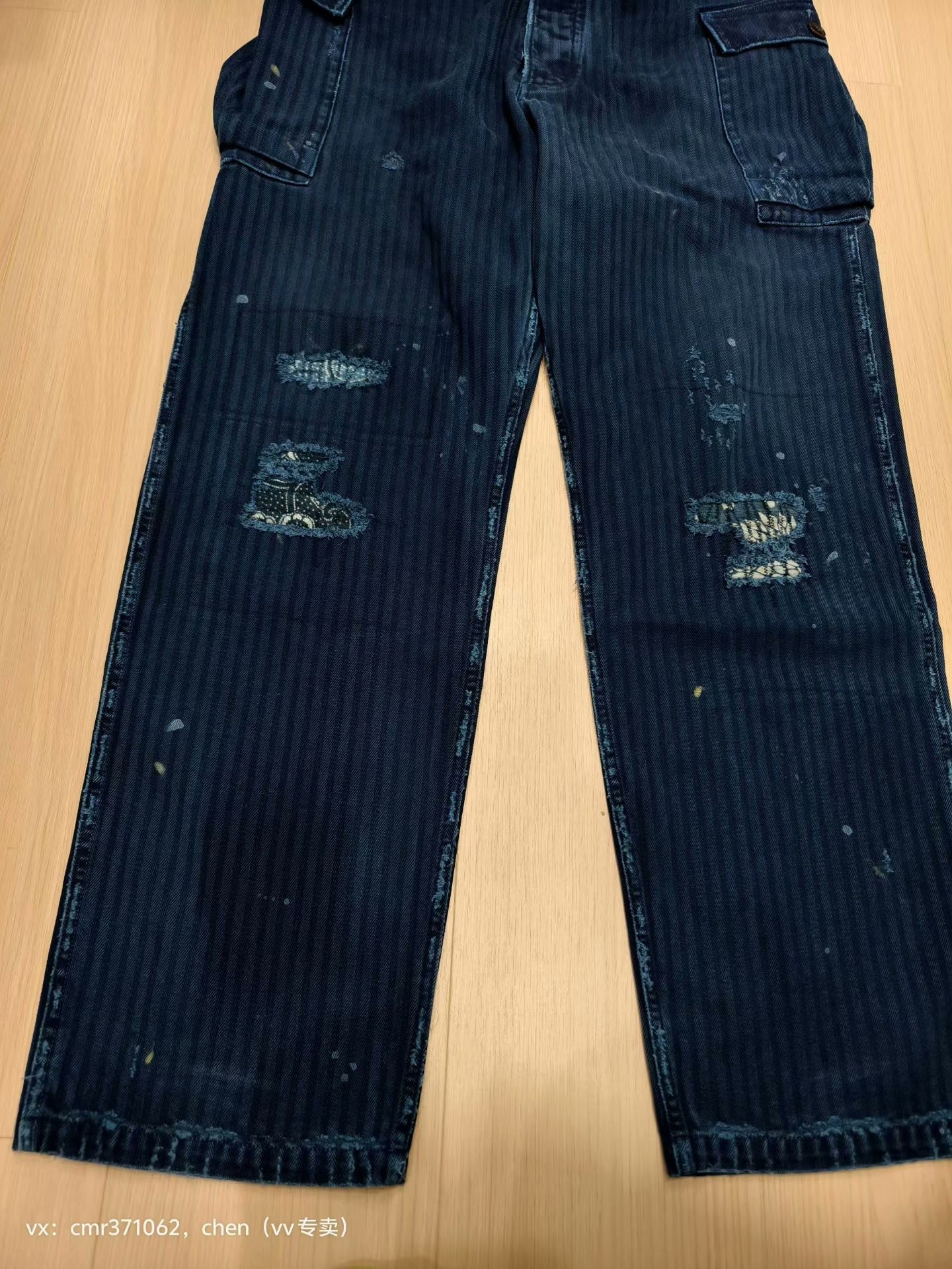 visvim 19 ICT Veterans Pants Crush — back