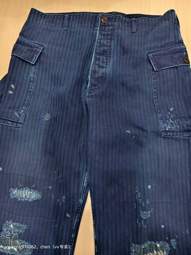 visvim 19 ICT Veterans Pants Crush — label
