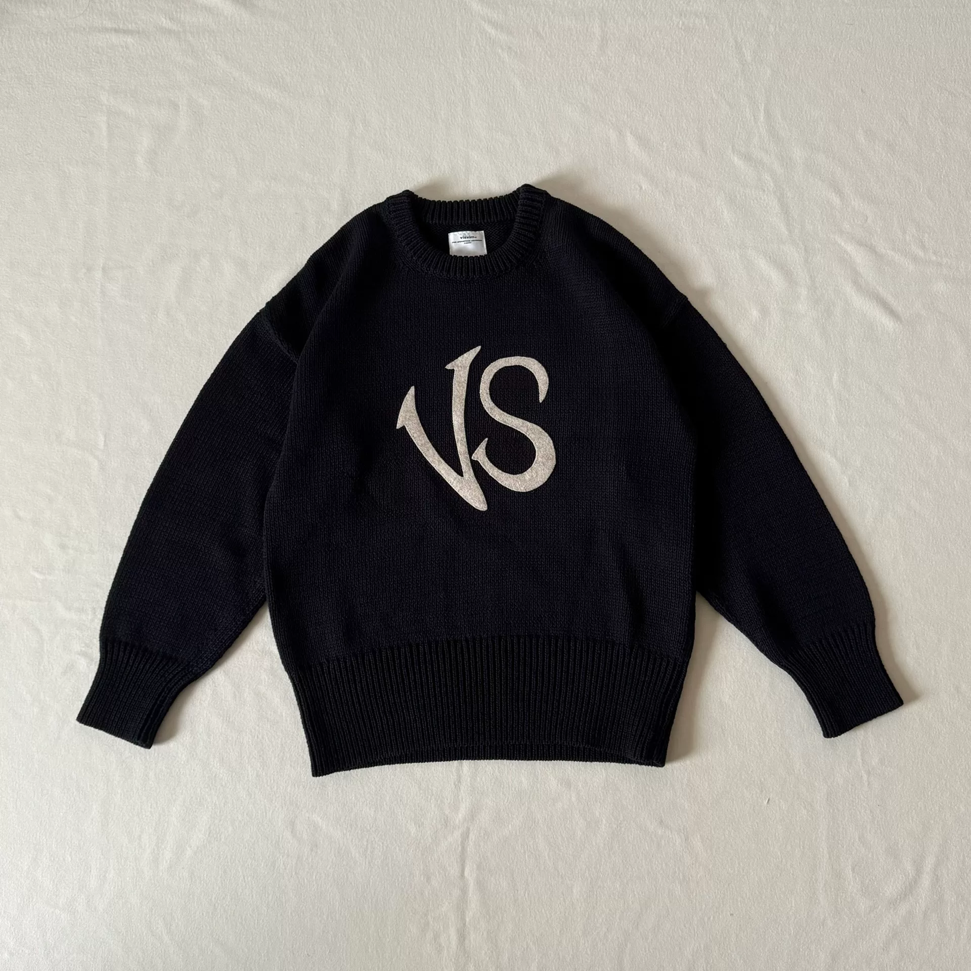 Visvim 23ss Letterman Crew Knit