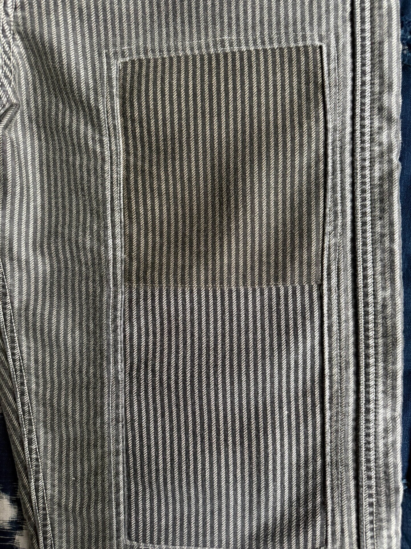 VISVIM 25AW Pastoral Striped Pants — label
