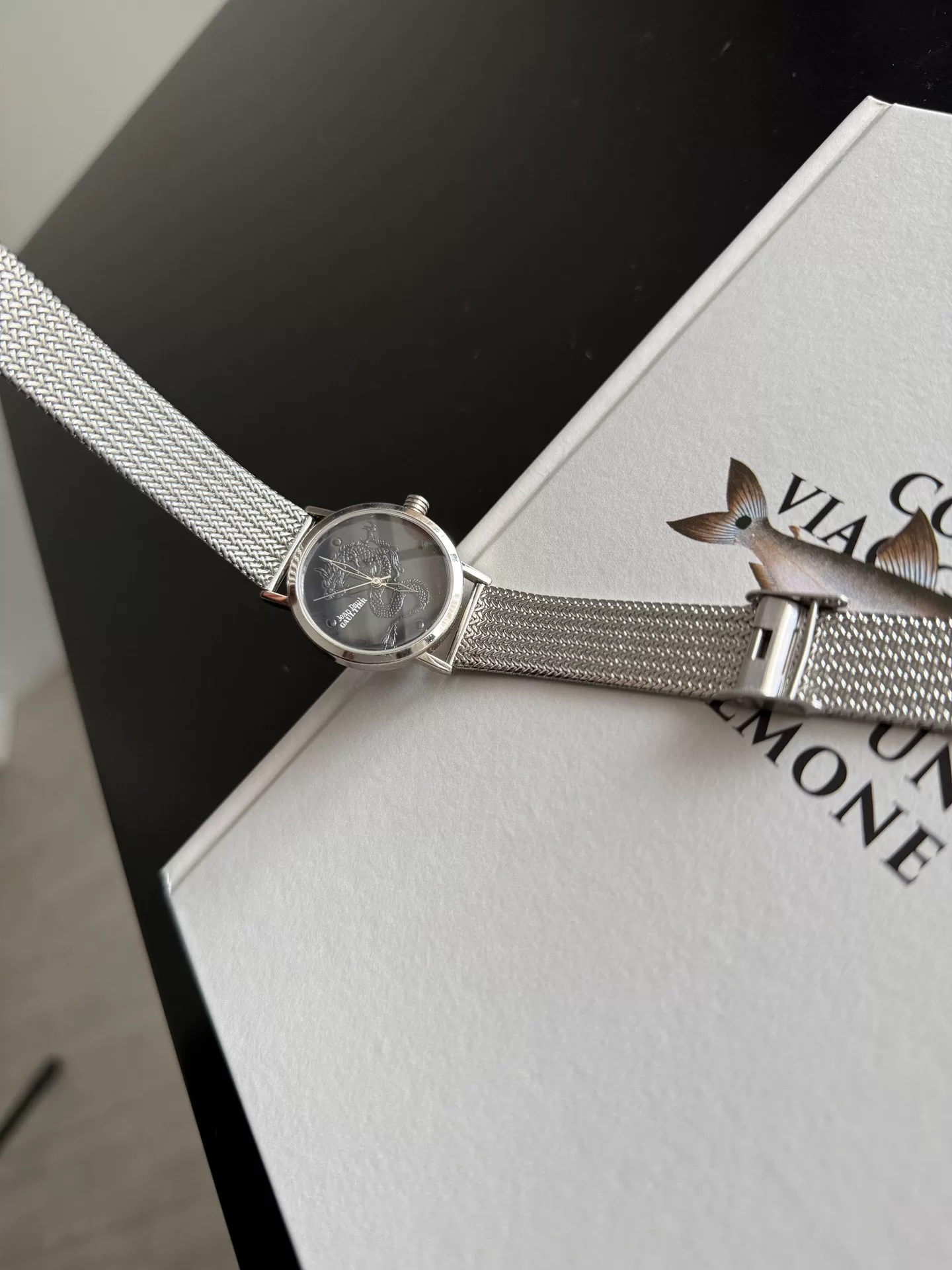 Jean Paul Gaultier Dragon Design Watch — detail