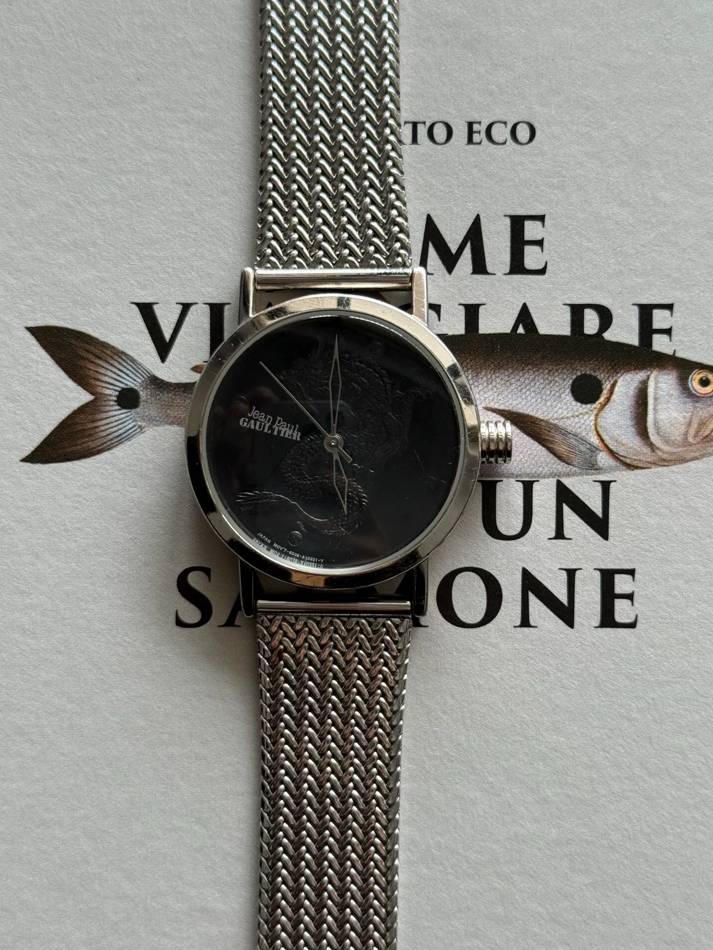 Jean Paul Gaultier Dragon Design Watch