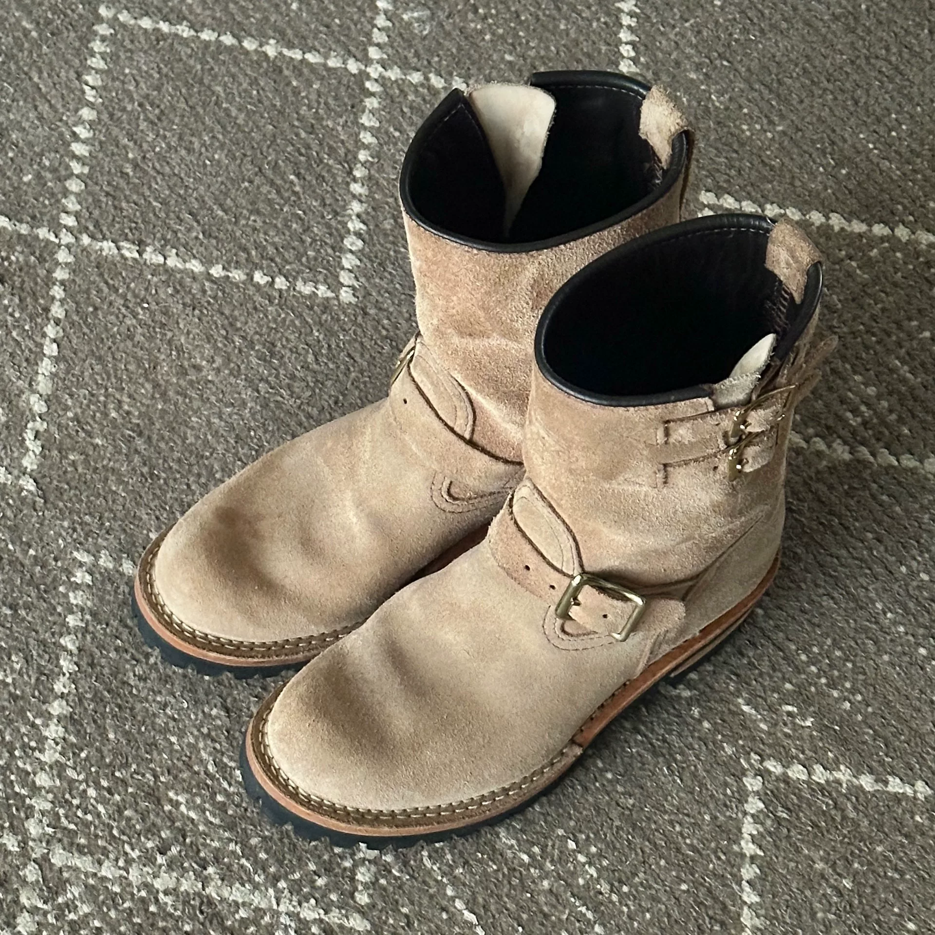 Wesco Japan Burlap Engineer Boots