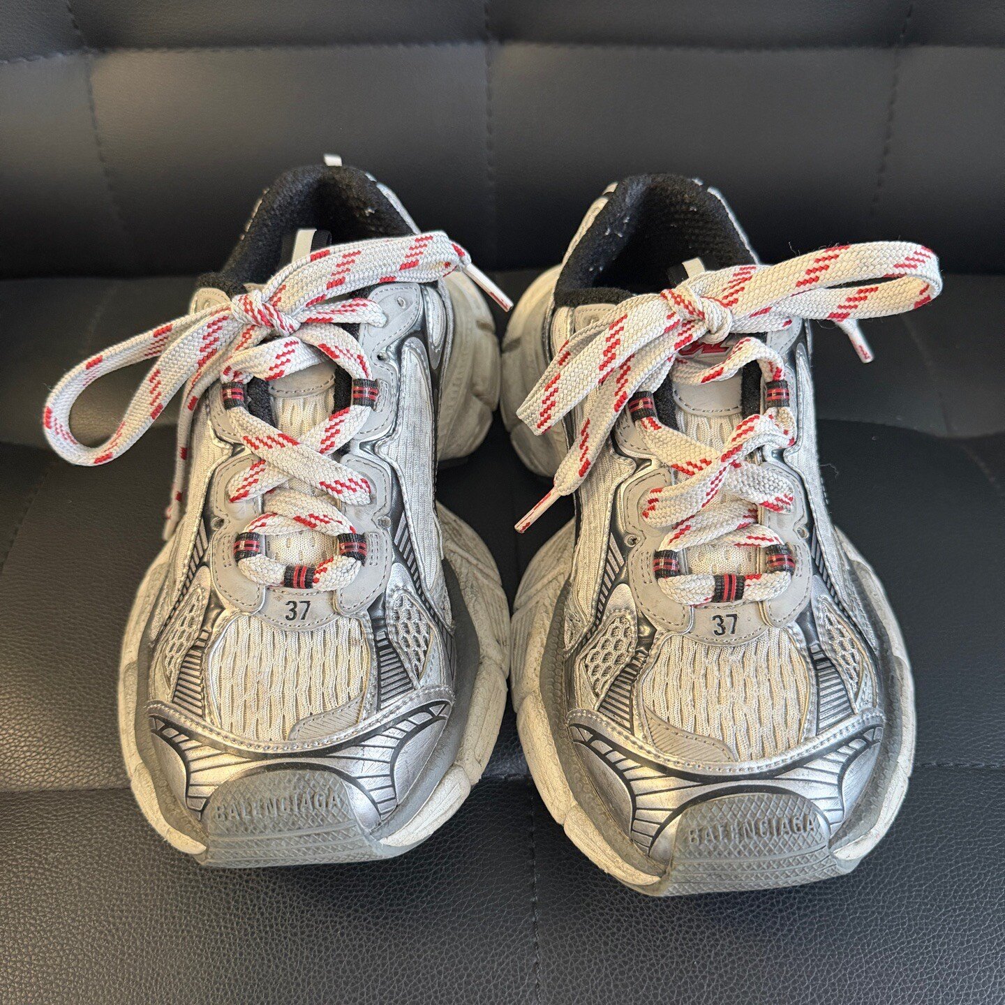 Balenciaga 3XL Low-Top Dad Sneakers — front