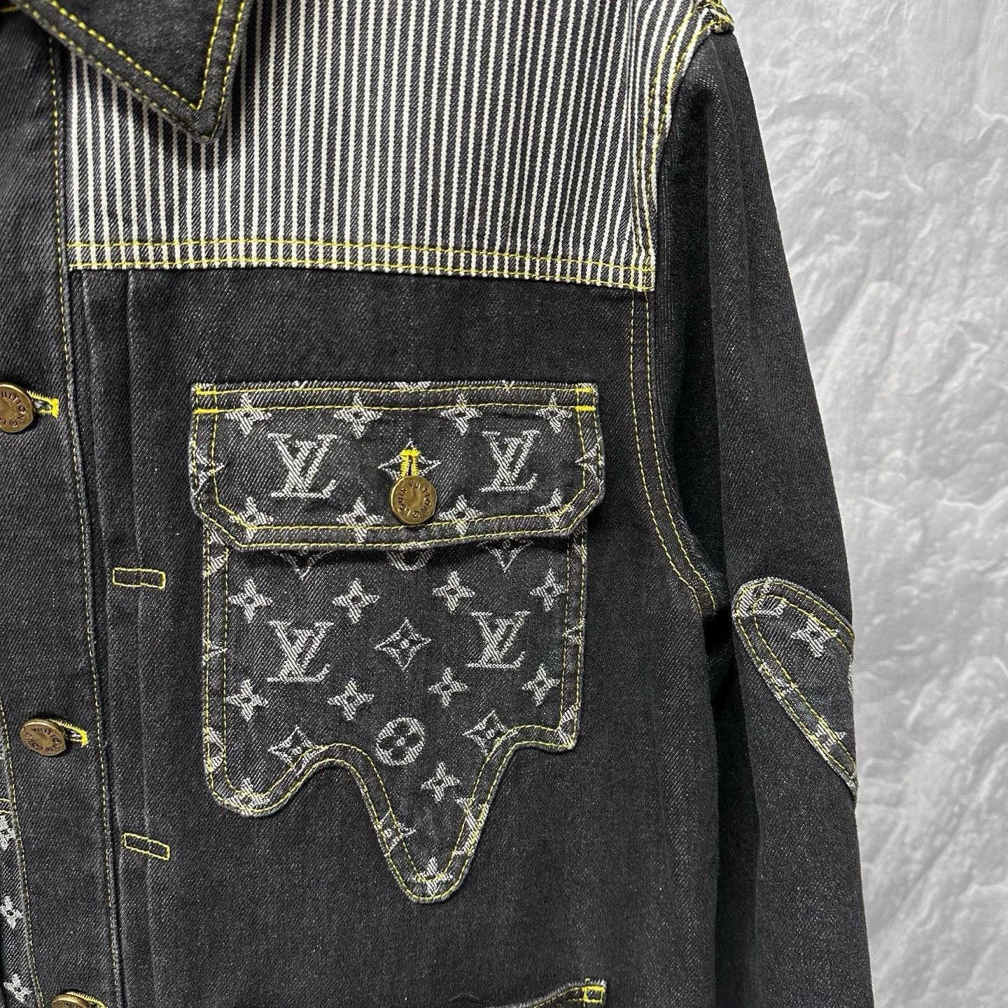 Louis Vuitton Nigo Deconstructed Cargo Jacket — detail