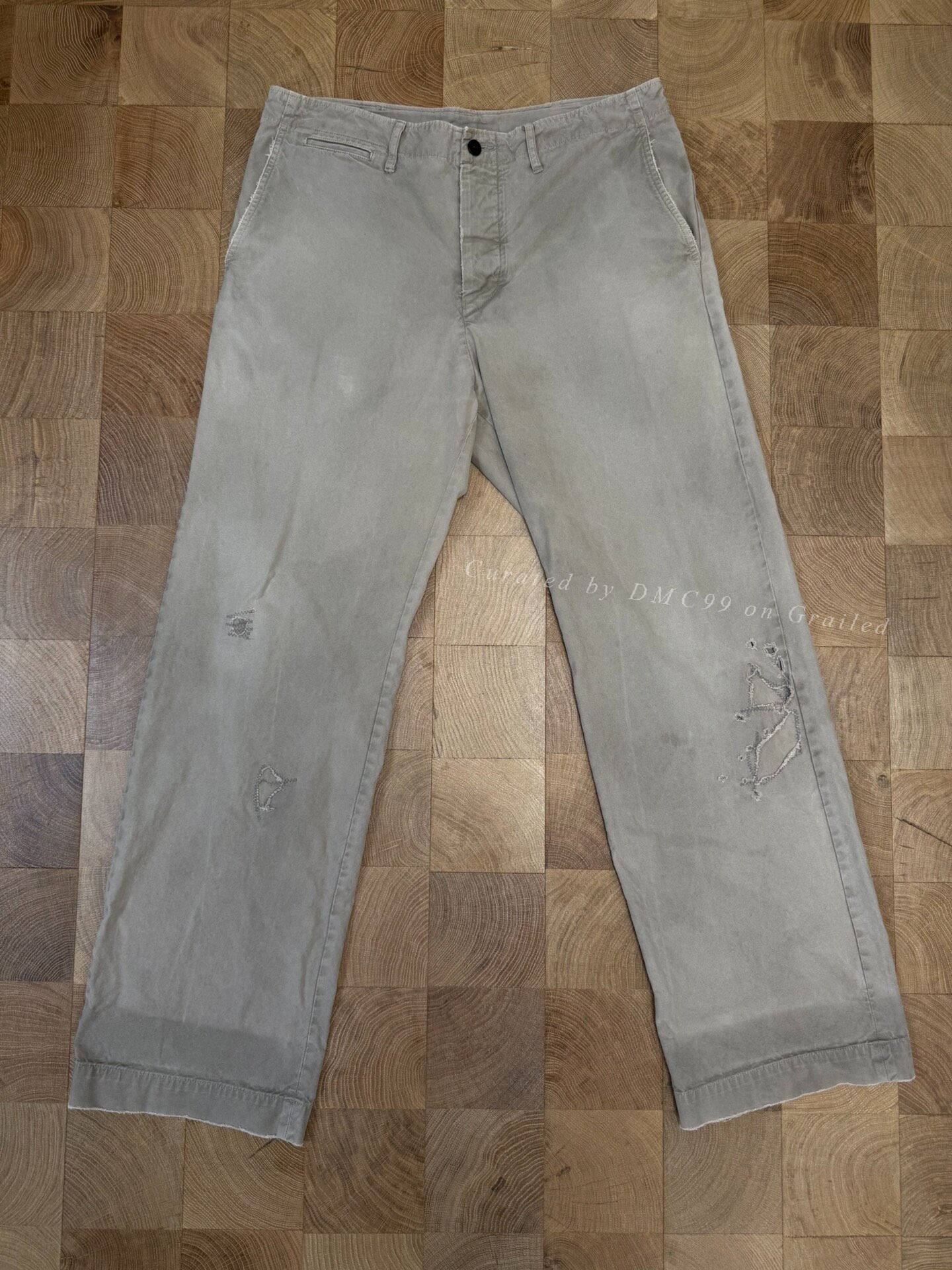VISVIM 21AW ICT GIFFORD PANTS DMGD