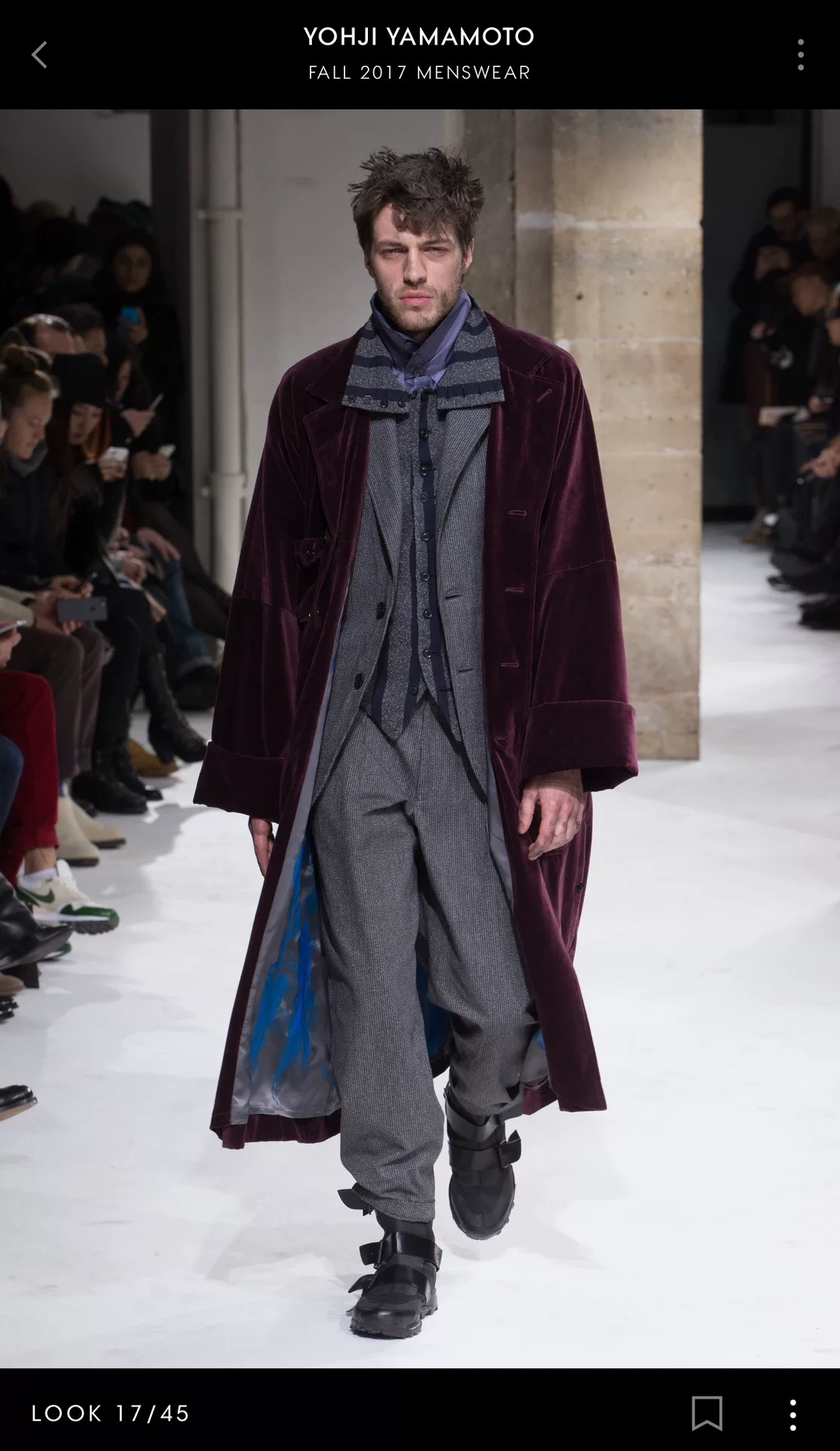 Yohji Yamamoto 17AW Deconstructed Blazer — back