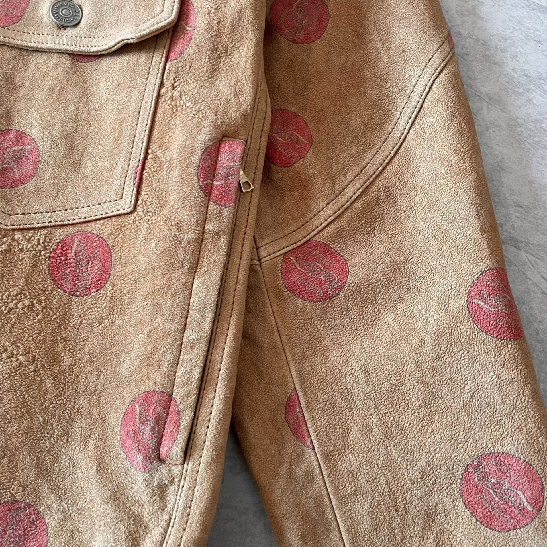visvim 21ss 101 JKT Sheepskin Jacket — label