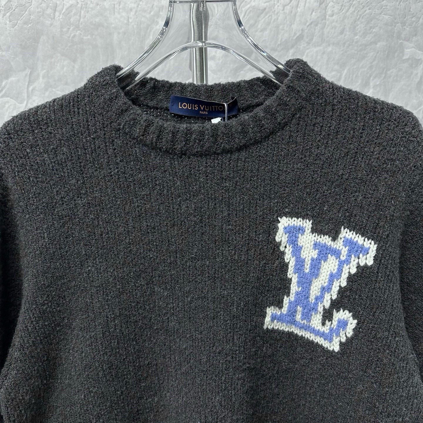 Louis Vuitton SS25 Ski Clover Knit Sweater — front