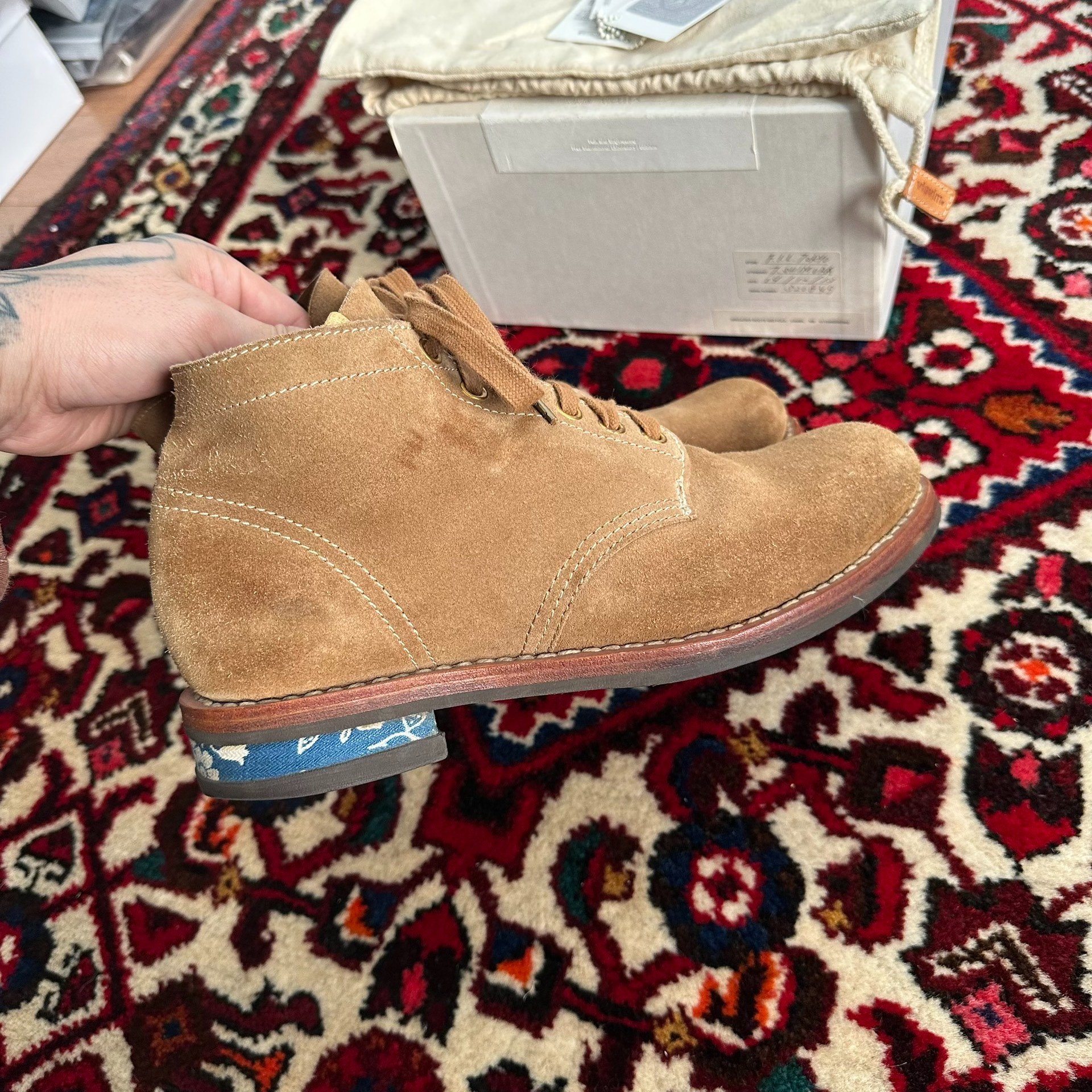 VISVIM 13AW BRIGADIER Boots — back