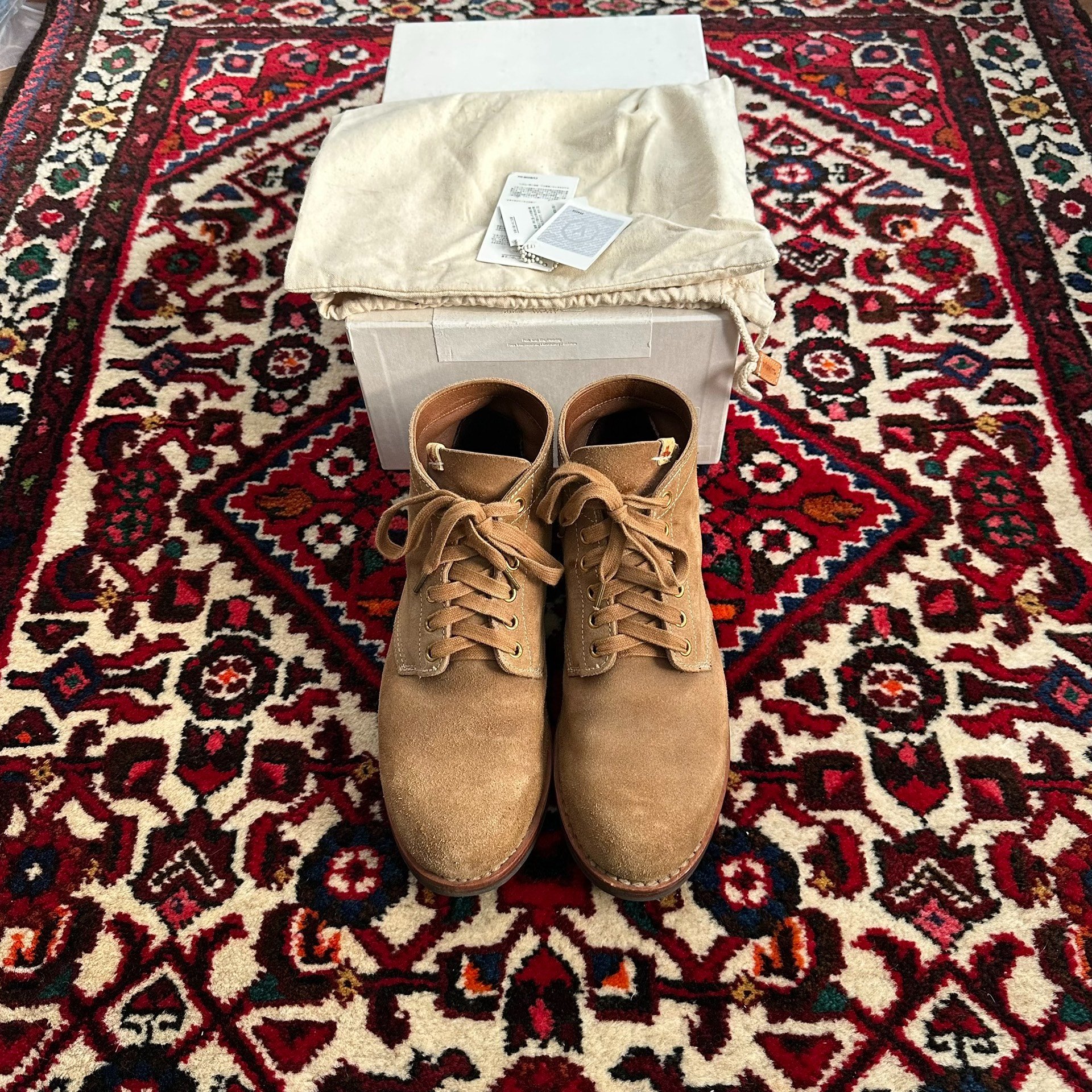 VISVIM 13AW BRIGADIER Boots — front