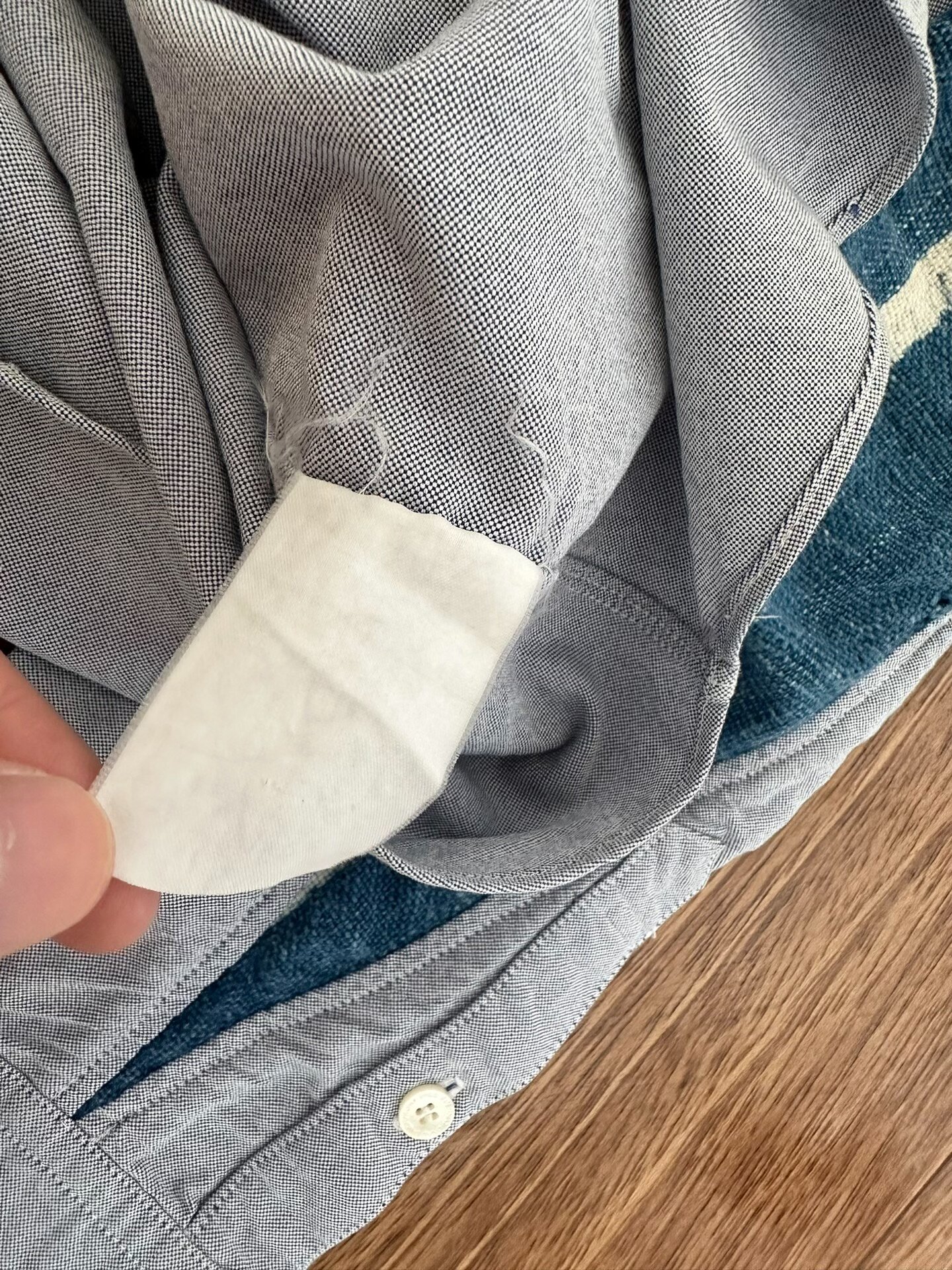 VISVIM ALBACORE SHIRT L/S KOFU — label