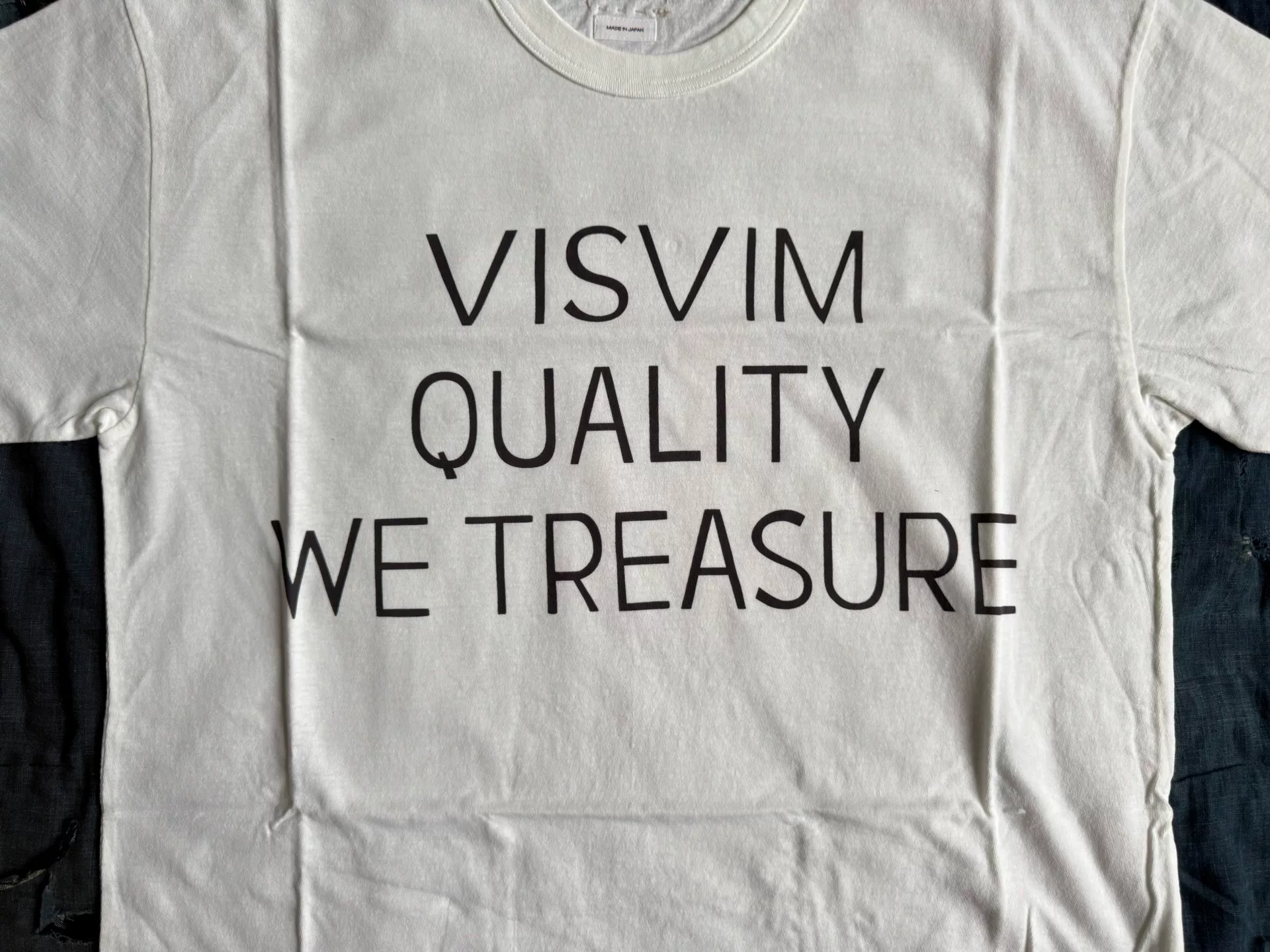 VISVIM 25AW JUMBO TEE S/S DMGD — front