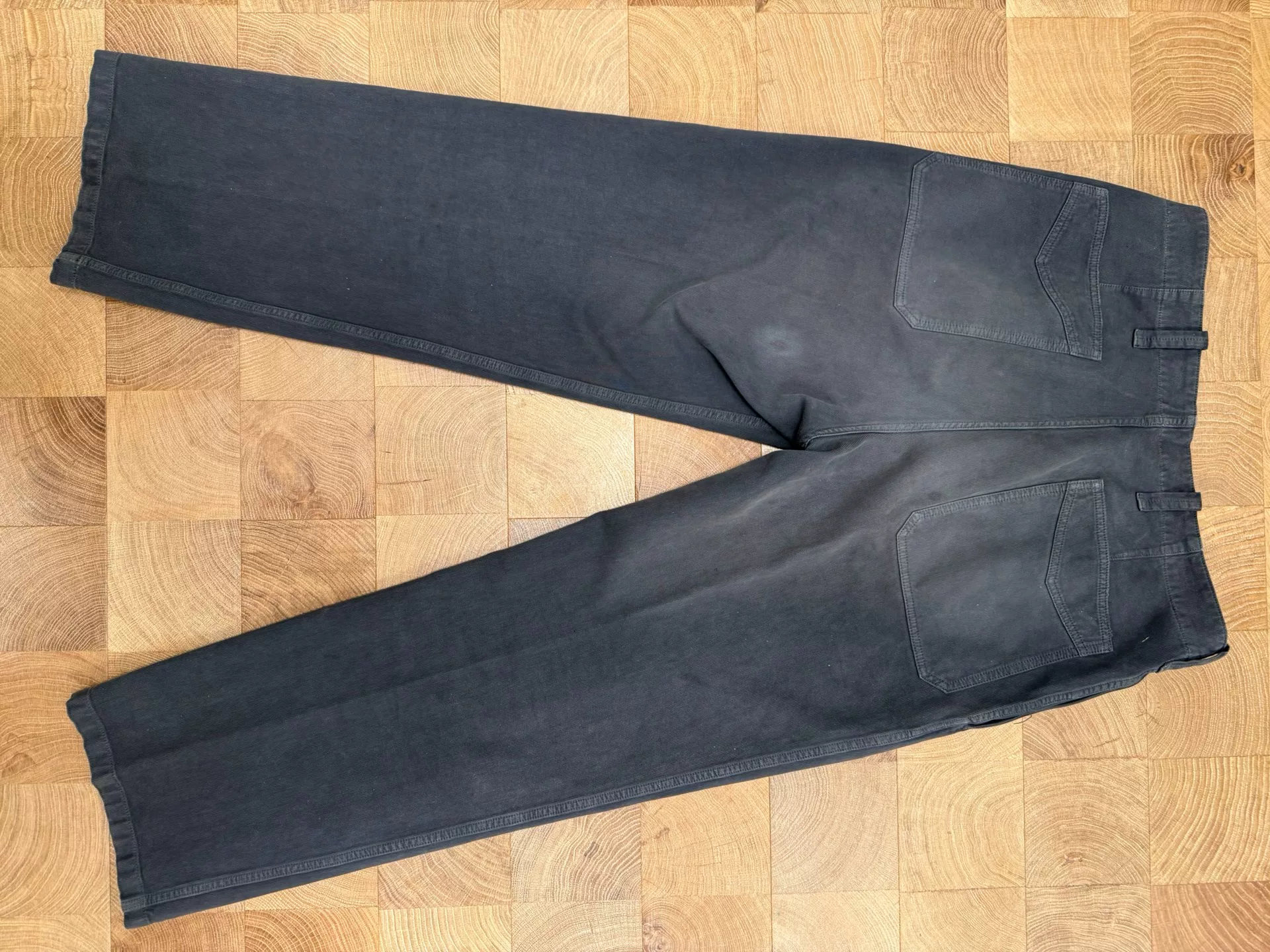 visvim 22ss Gifford DMGD pants — back