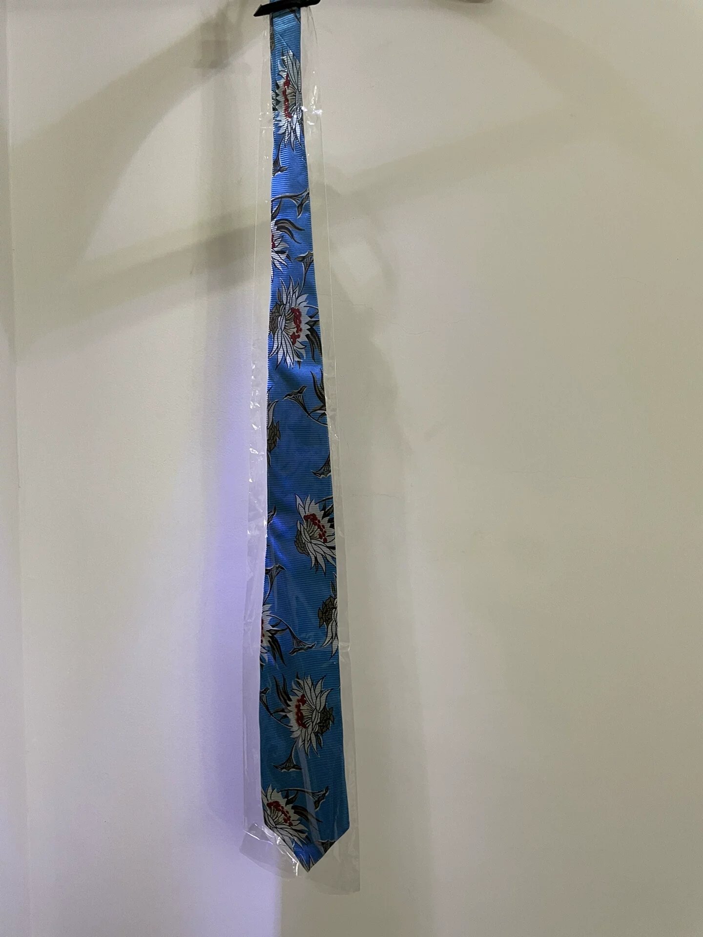 Yohji Yamamoto Floral Print Tie