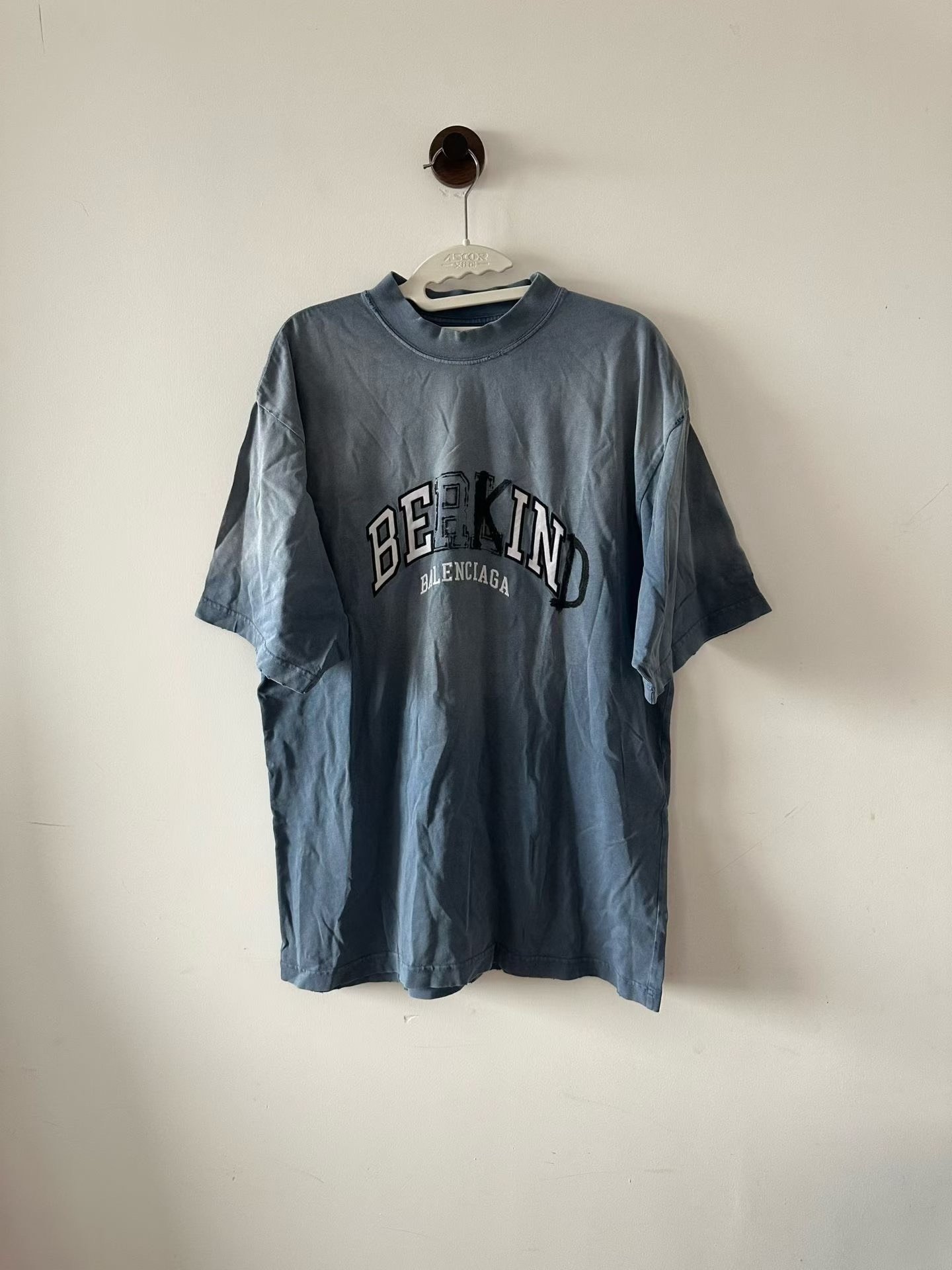 Balenciaga Berkind Distressed Short-Sleeve Tee