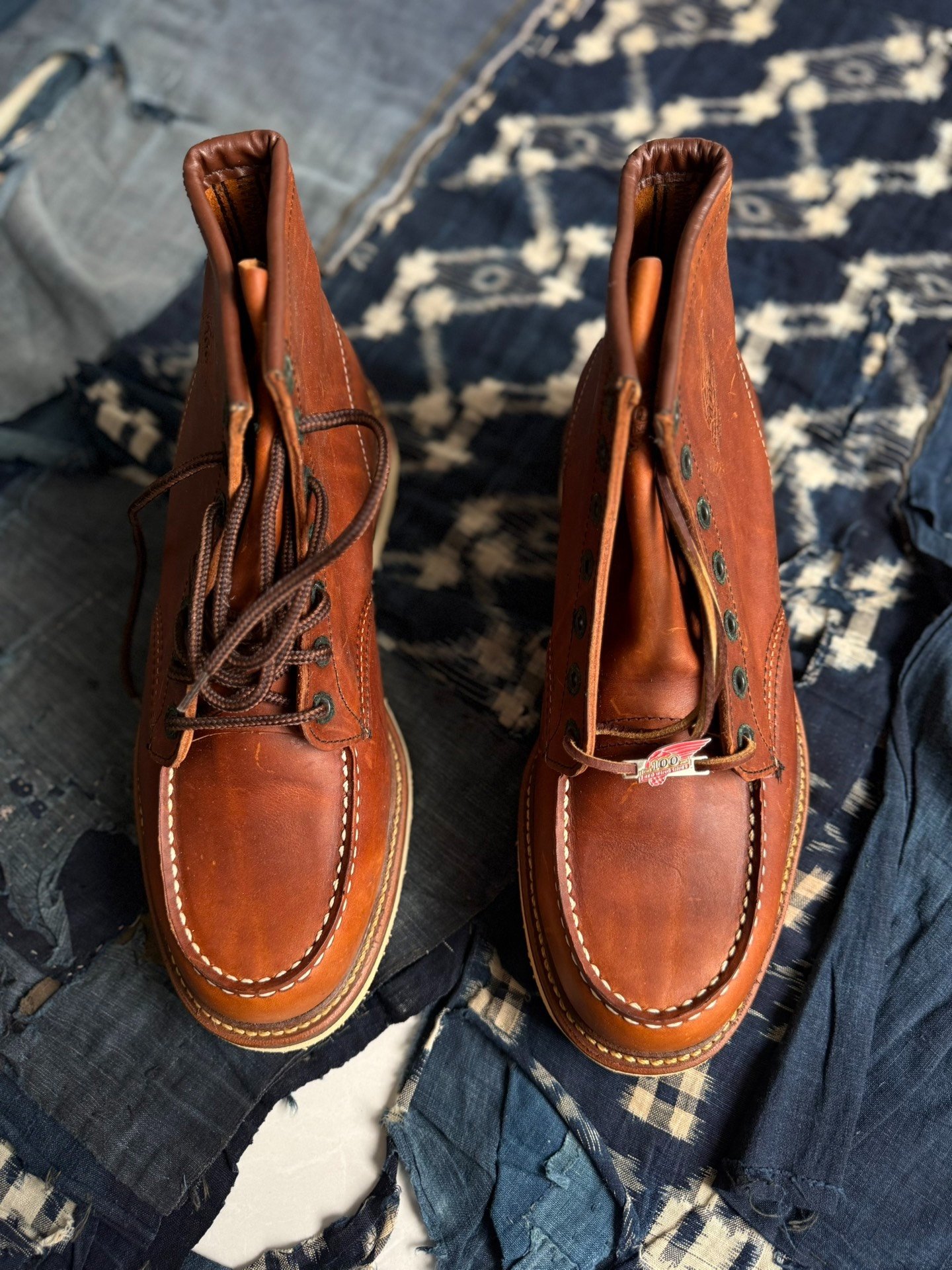Redwing 1905 100th Anniversary Work Boots — label